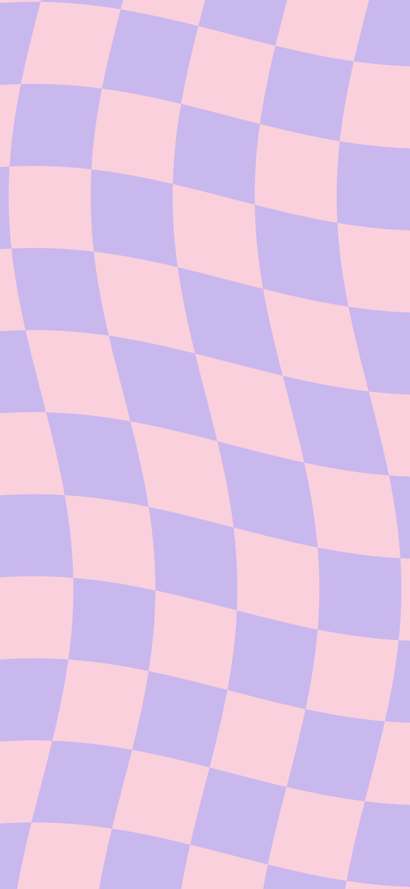 Lavender and Pastel Pink Wavy Checkered wallpaper for iPhone and Android