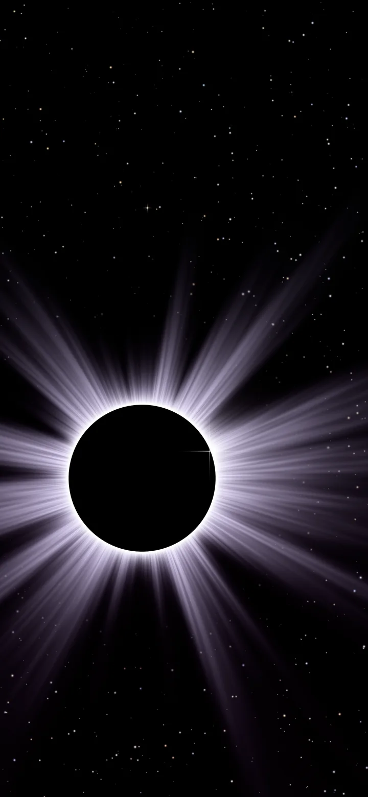 Lavender Eclipse wallpaper for iPhone and Android