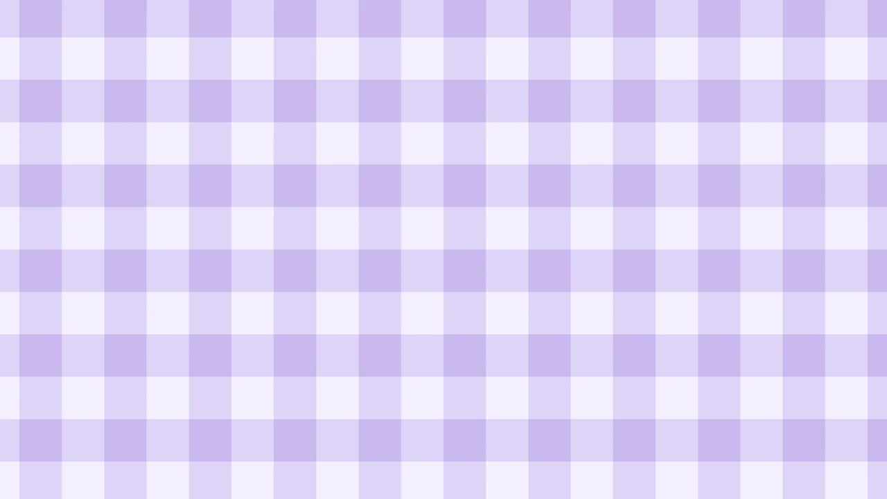 Lavender Gingham desktop wallpaper in 4K