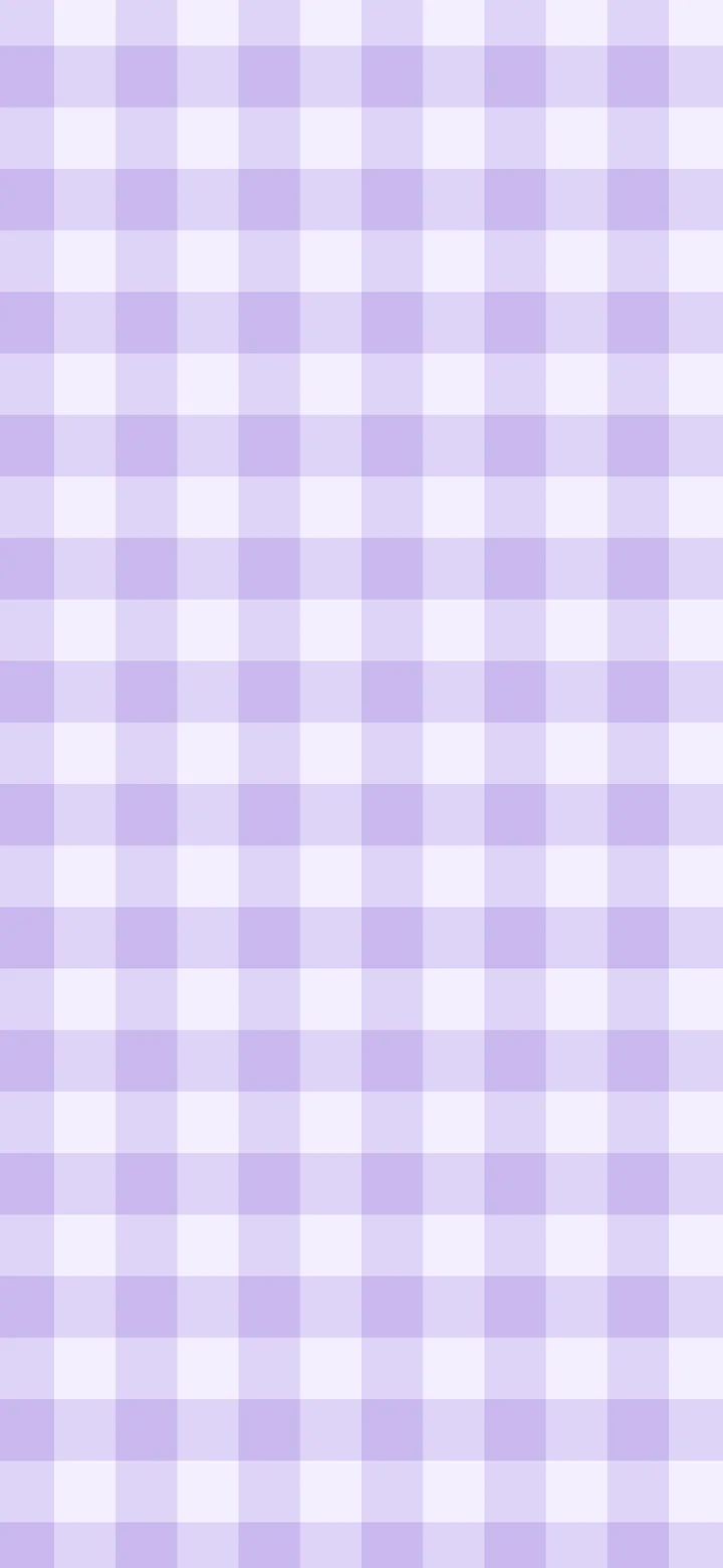 Lavender Gingham wallpaper for iPhone and Android