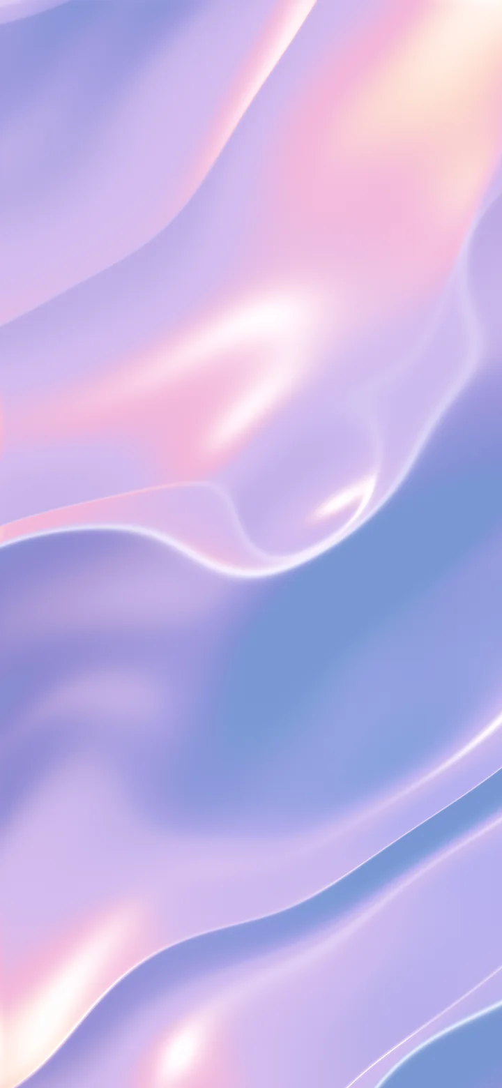 Lavender Holographic Foil Folds wallpaper for iPhone and Android