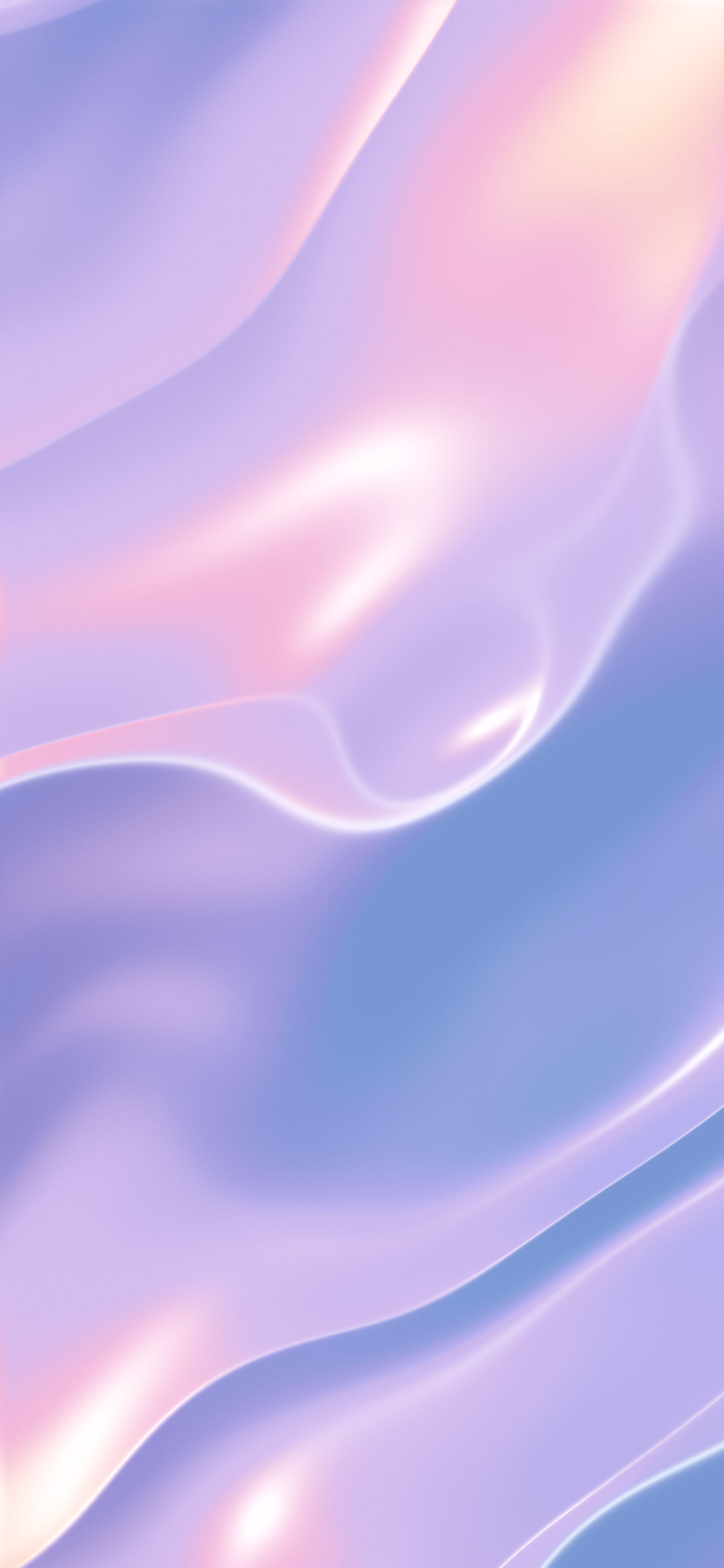 Lavender Holographic Foil Folds wallpaper for iPhone and Android