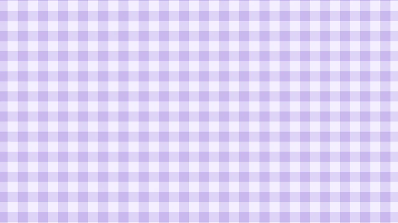Lavender Mini Gingham desktop wallpaper in 4K