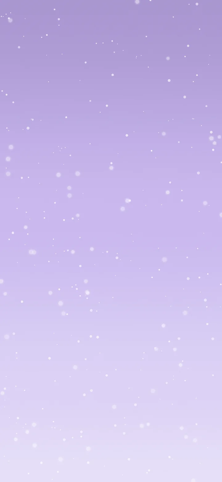 Lavender Snowfall wallpaper for iPhone and Android