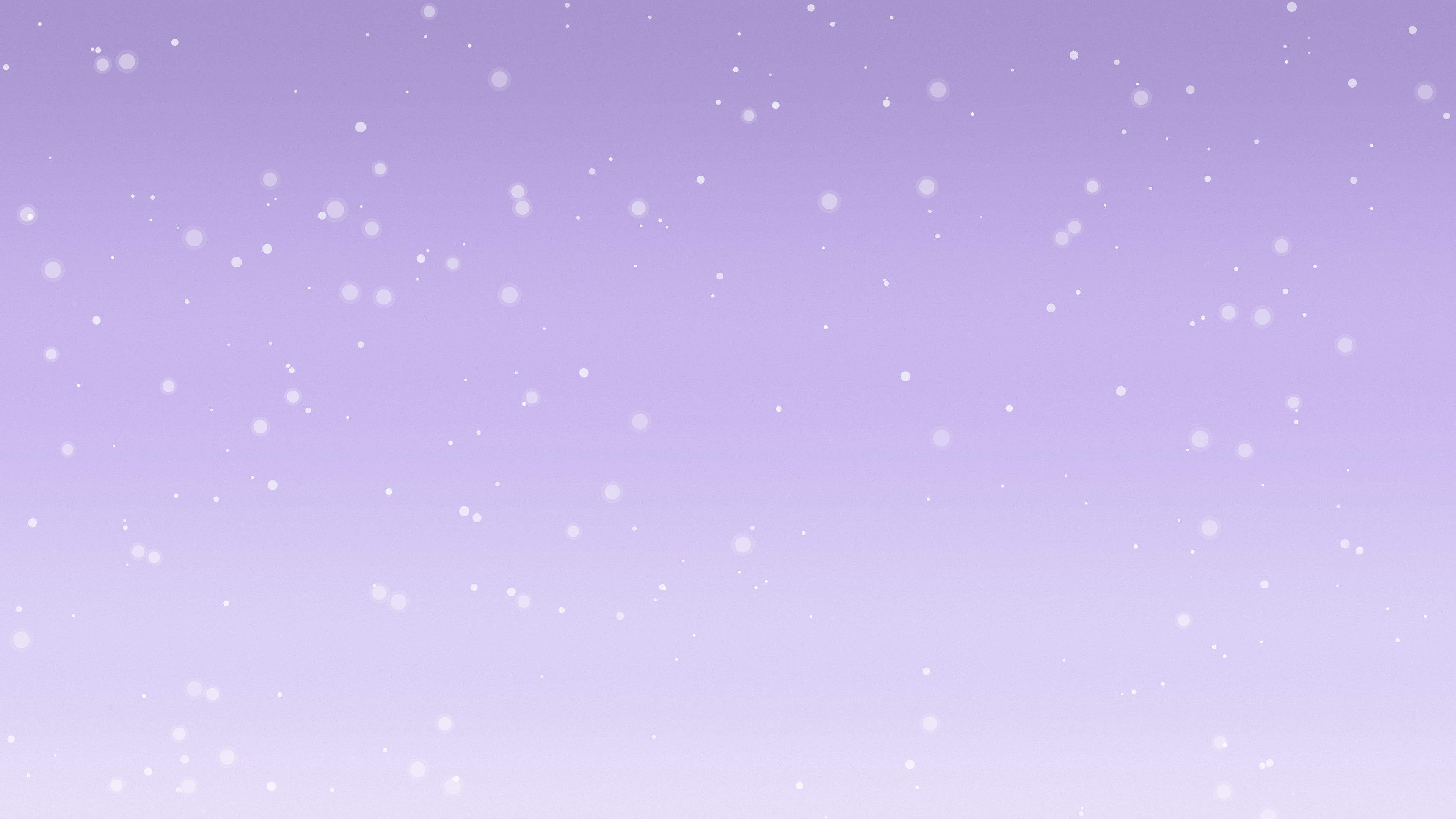 Lavender Snowfall desktop wallpaper in 4K
