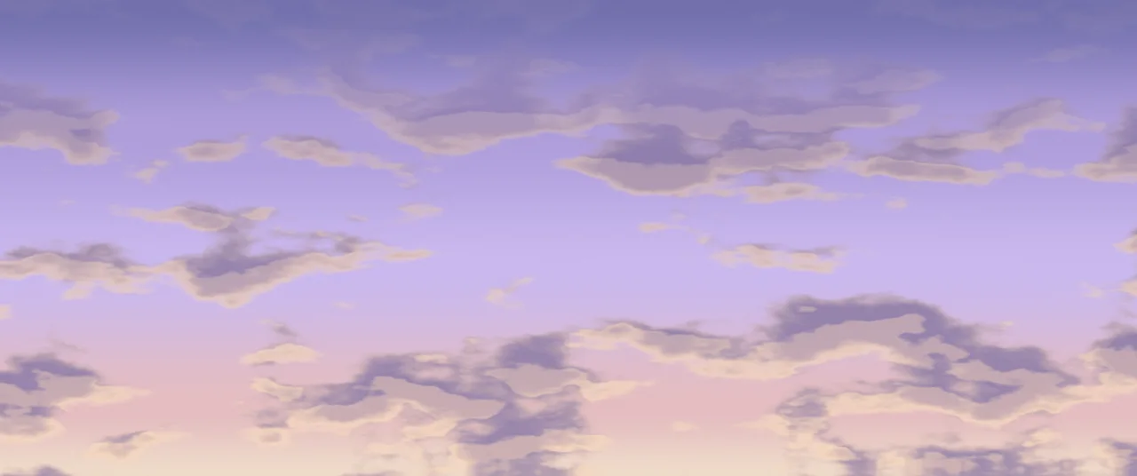 Lavender Sunset Clouds ultrawide wallpaper, 3440 × 1440
