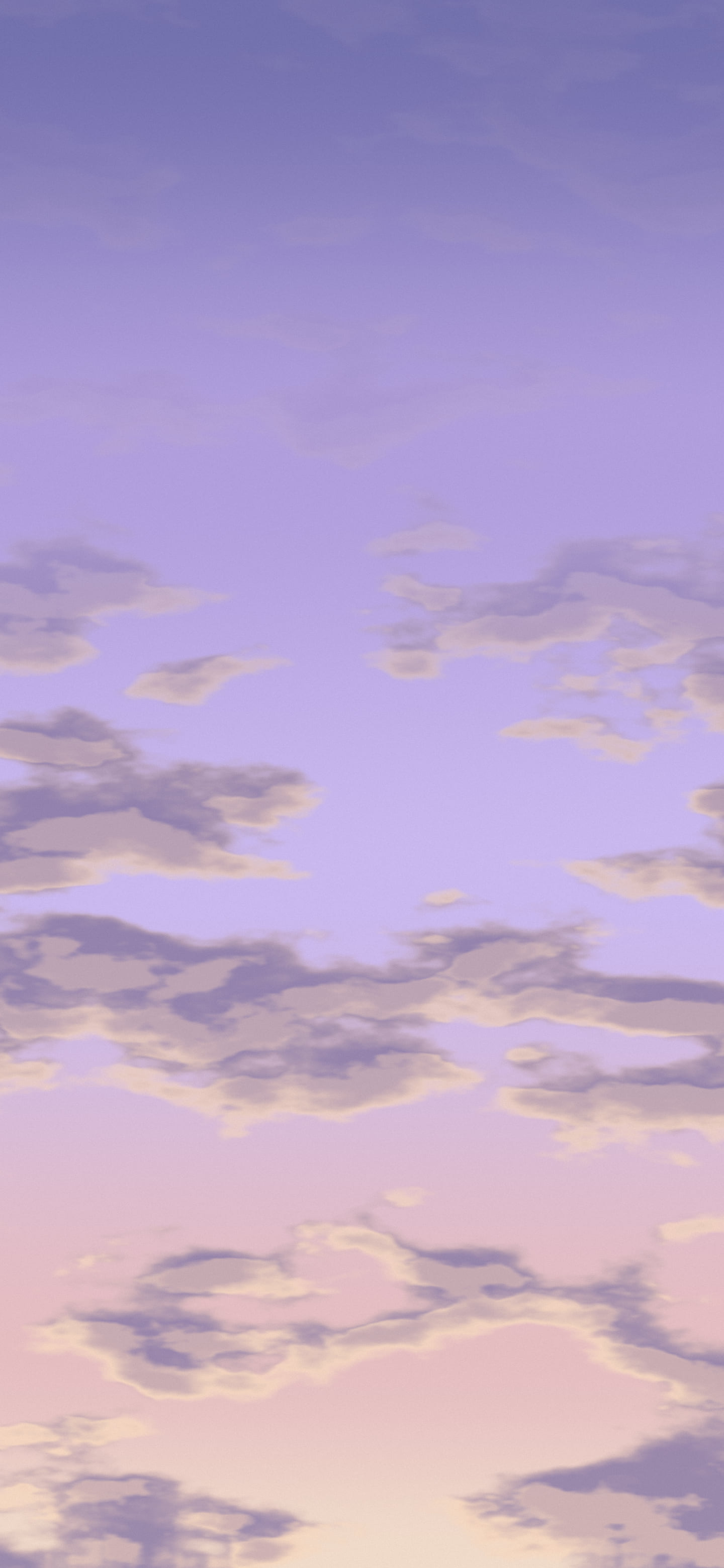 Lavender Sunset Clouds wallpaper for iPhone and Android