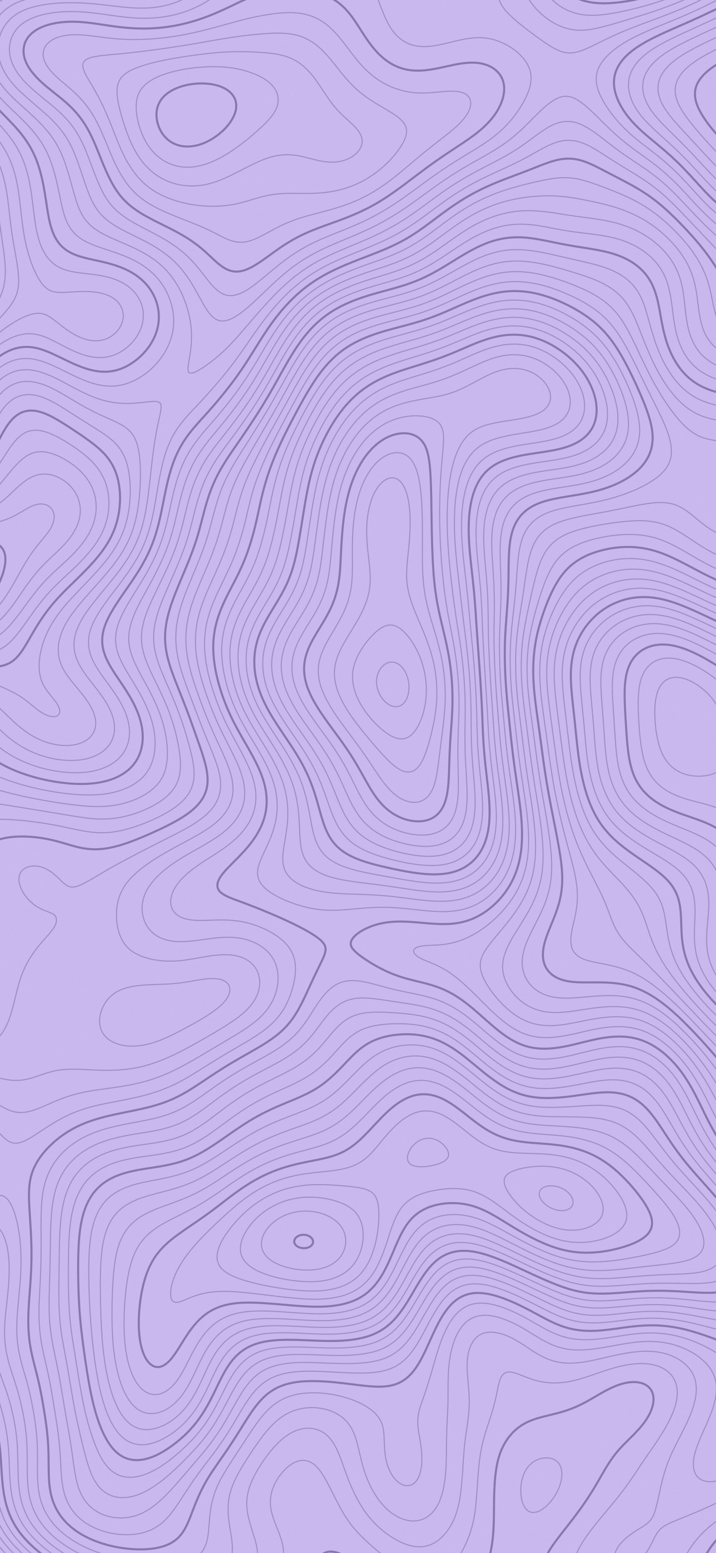 Lavender Topographic Line wallpaper for iPhone and Android