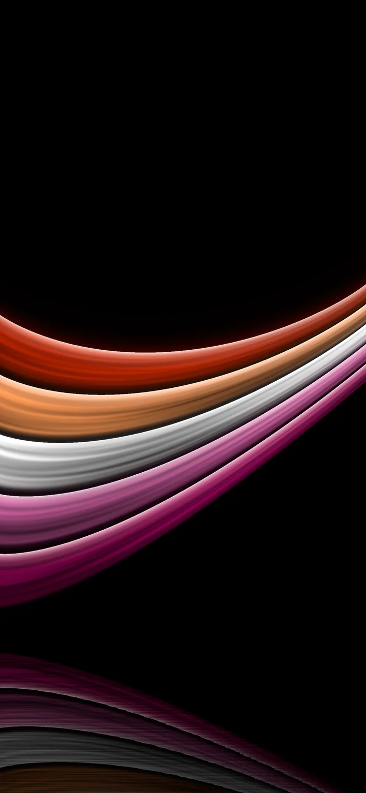 Lesbian Pride Flag Light Streams wallpaper for iPhone and Android