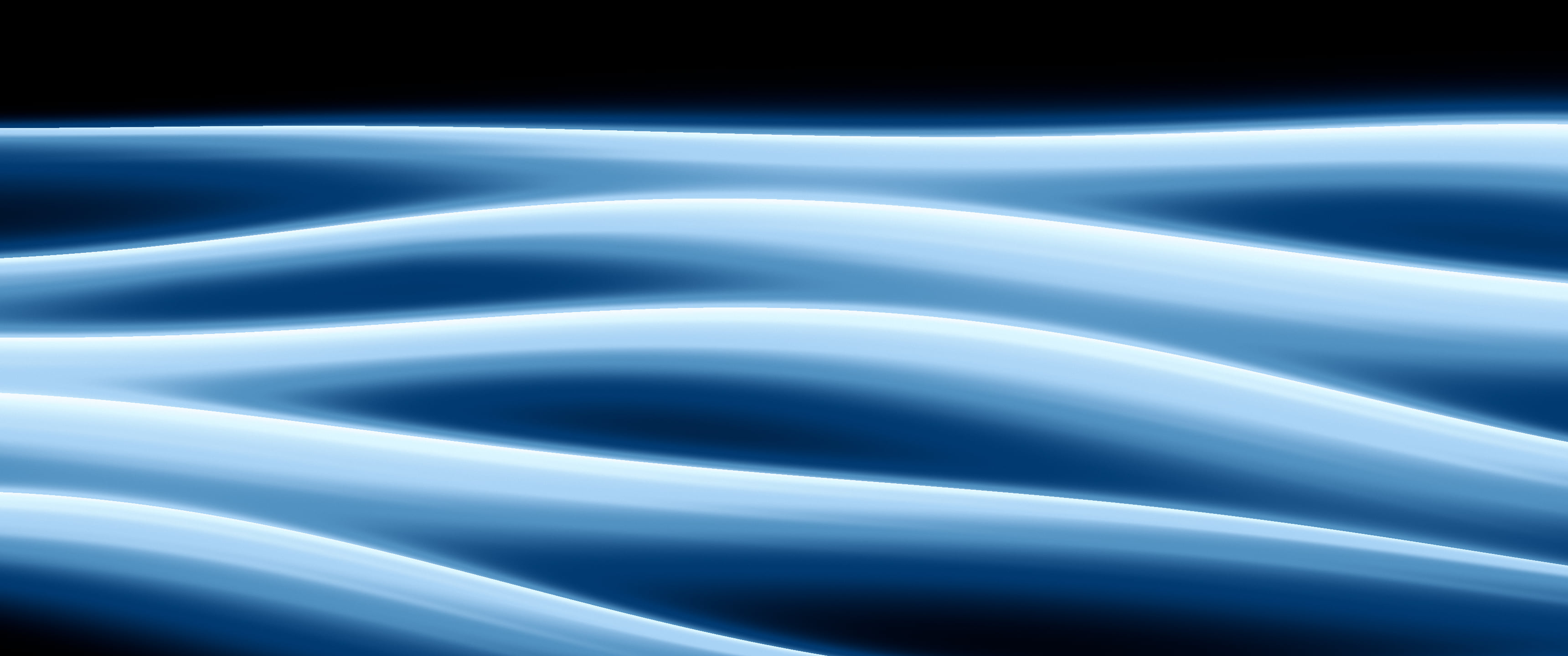 Light Blue Abstract Wave ultrawide wallpaper, 3440 × 1440
