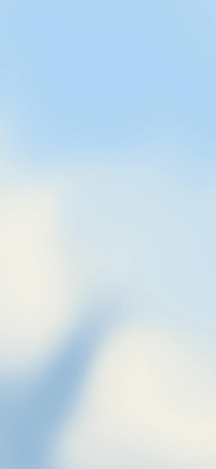 Light Blue and Cream Mesh Gradient wallpaper for iPhone and Android