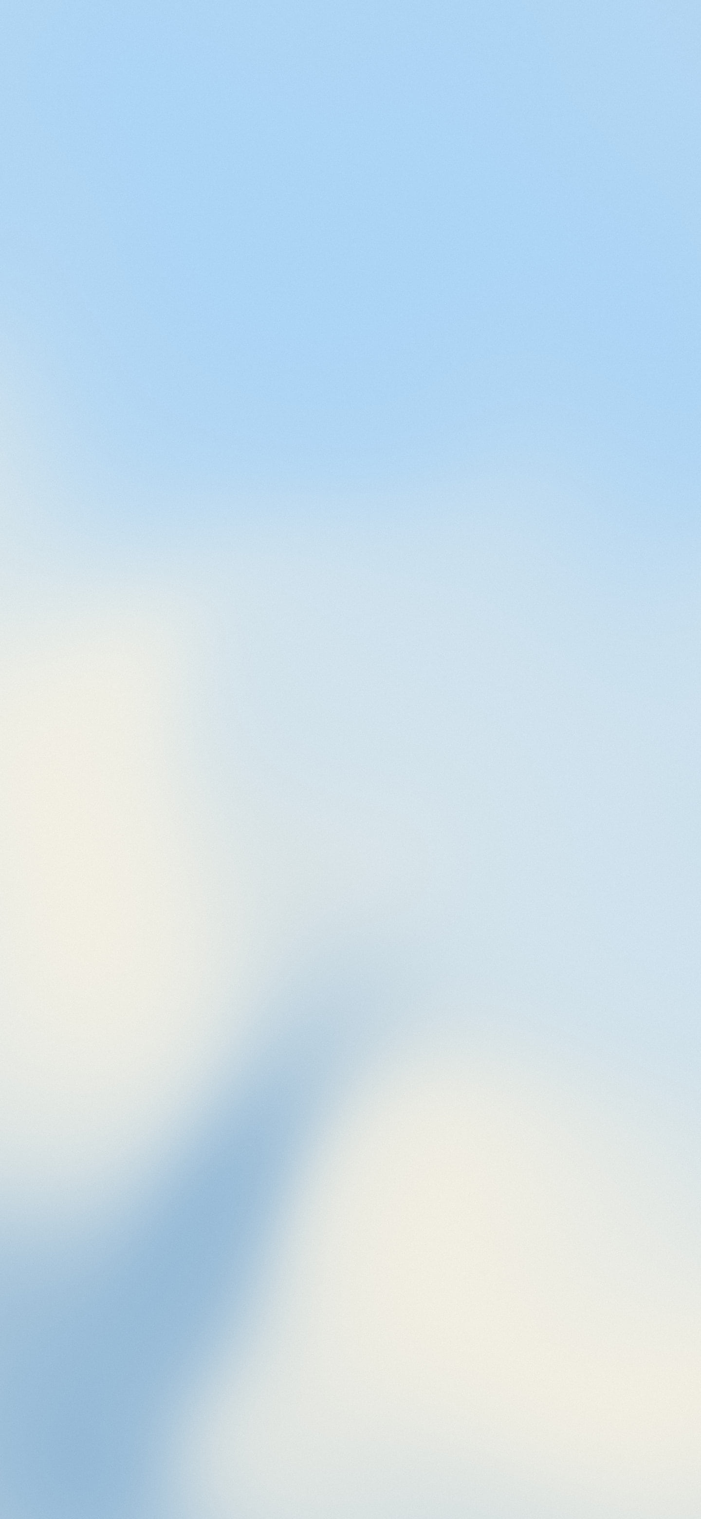 Light Blue and Cream Mesh Gradient wallpaper for iPhone and Android
