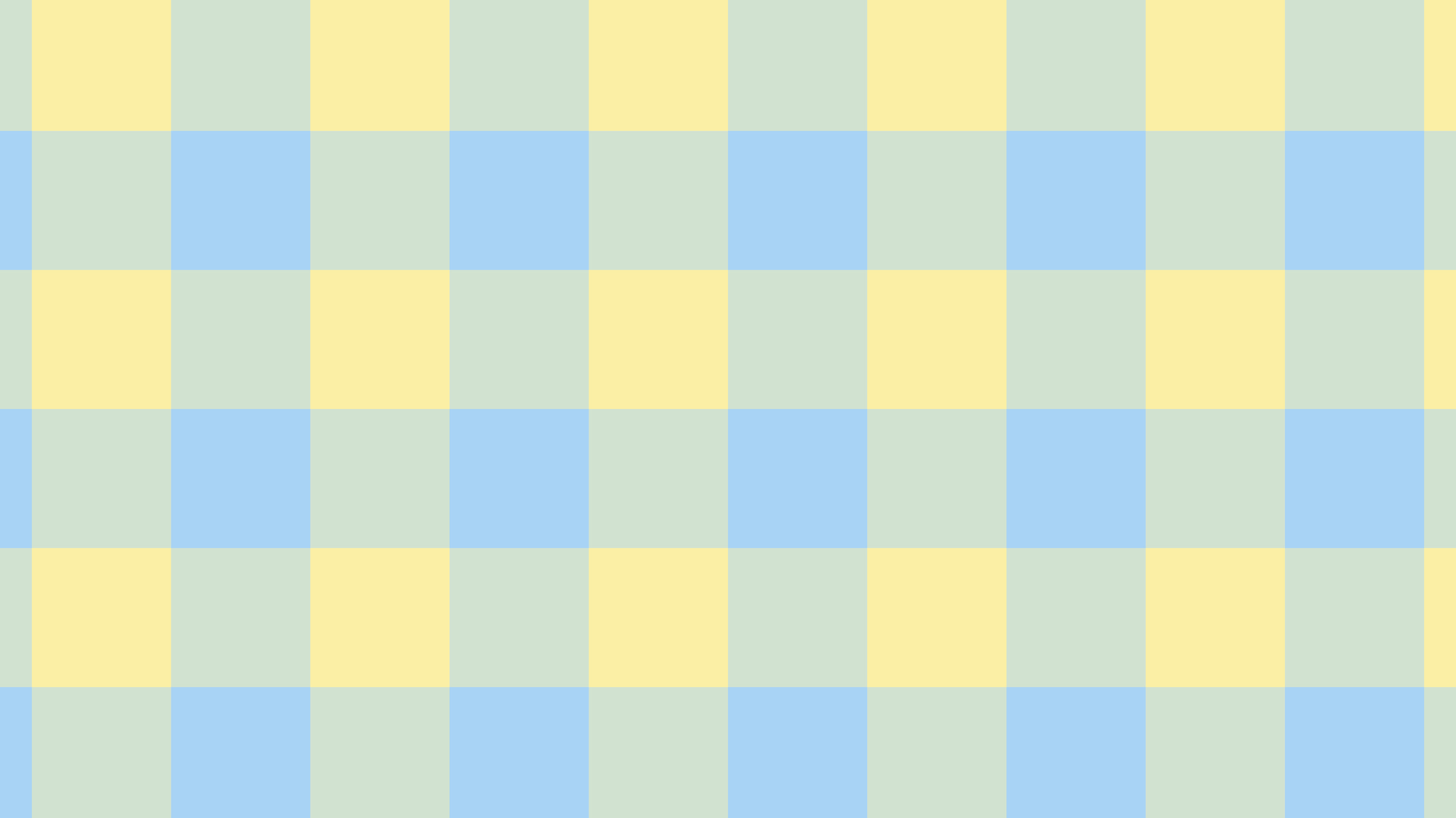 Light Blue and Pastel Yellow Buffalo Check Plaid desktop wallpaper in 4K