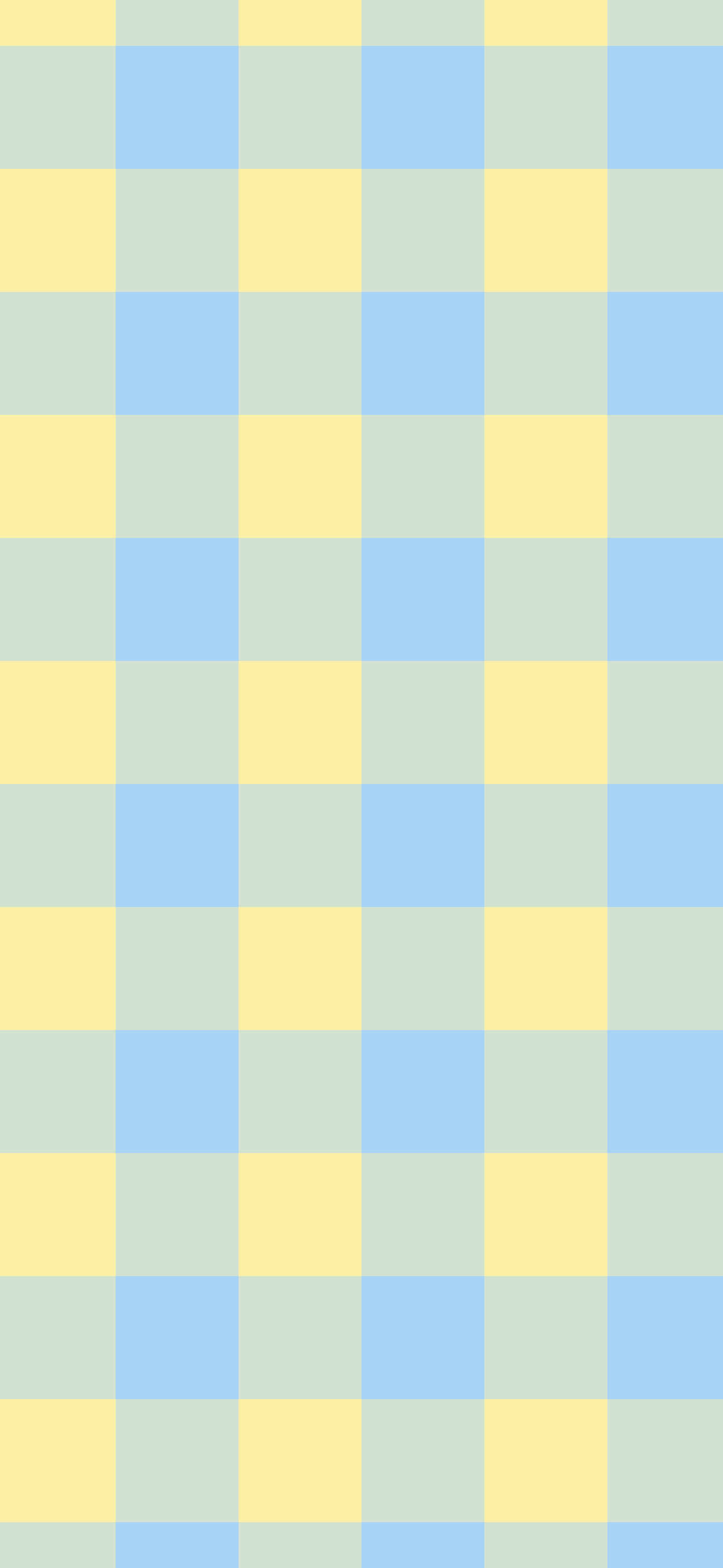 Light Blue and Pastel Yellow Buffalo Check Plaid wallpaper for iPhone and Android