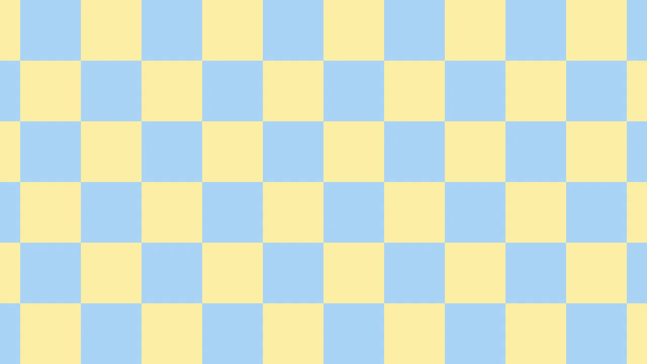 Light Blue and Pastel Yellow Checkered desktop wallpaper in 4K