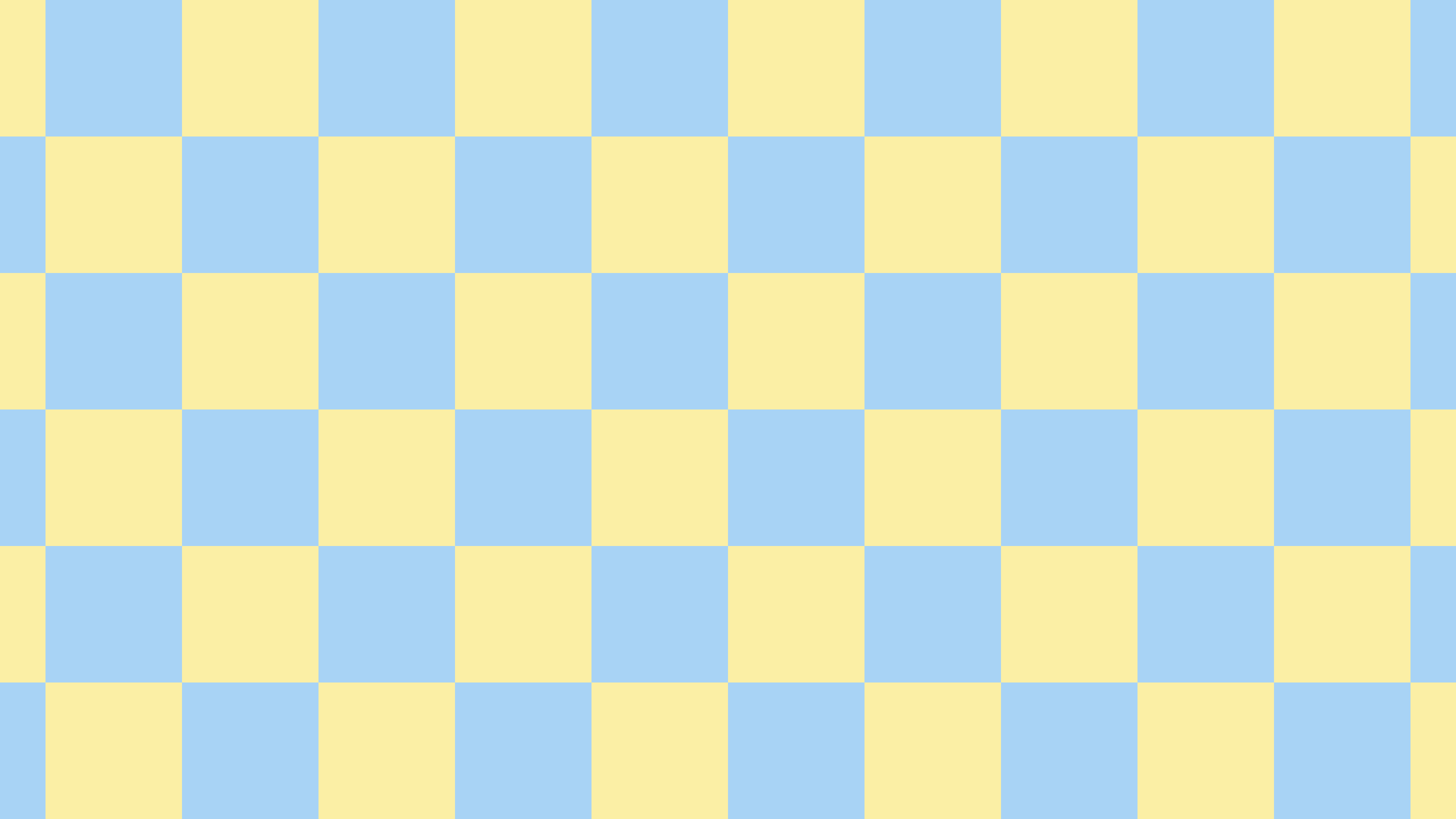 Light Blue and Pastel Yellow Checkered desktop wallpaper in 4K