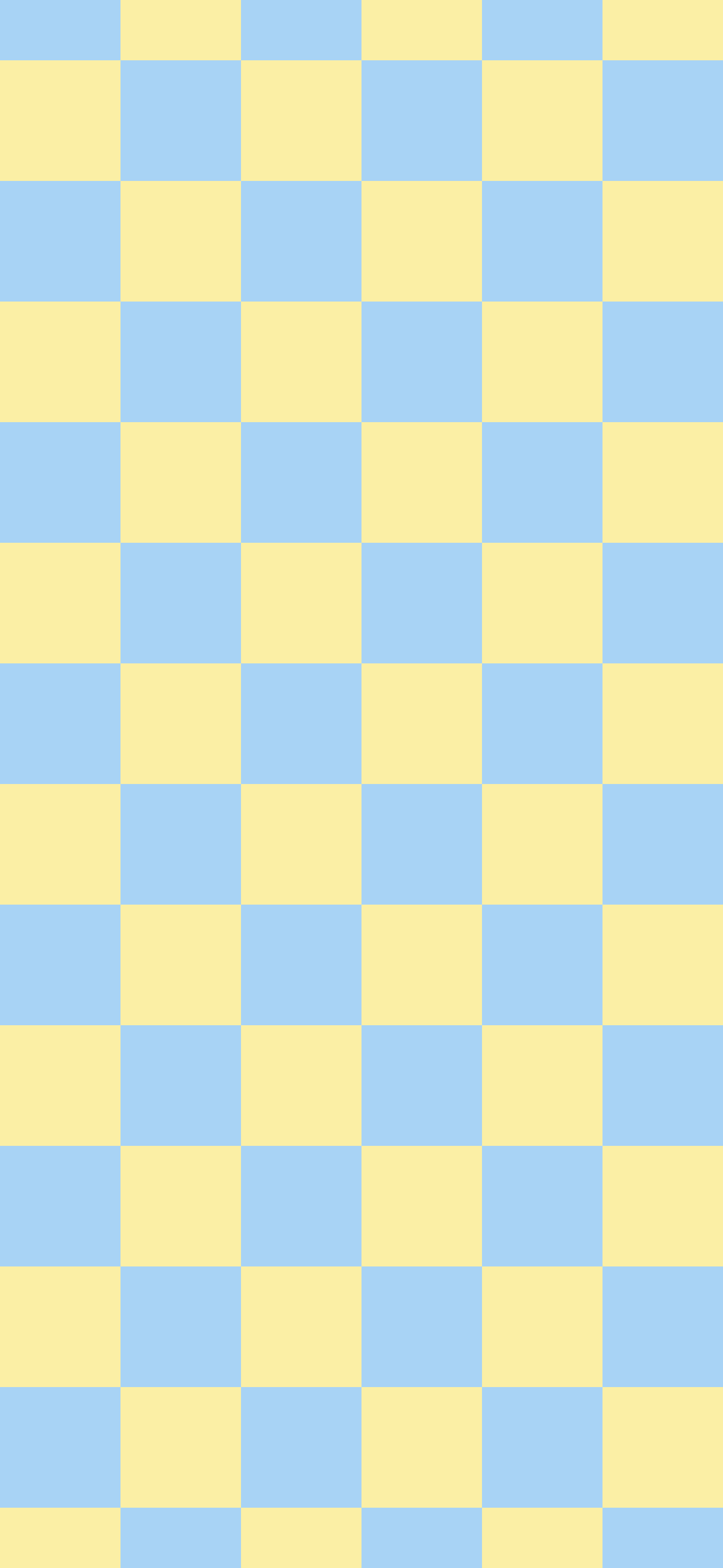 Light Blue and Pastel Yellow Checkered wallpaper for iPhone and Android