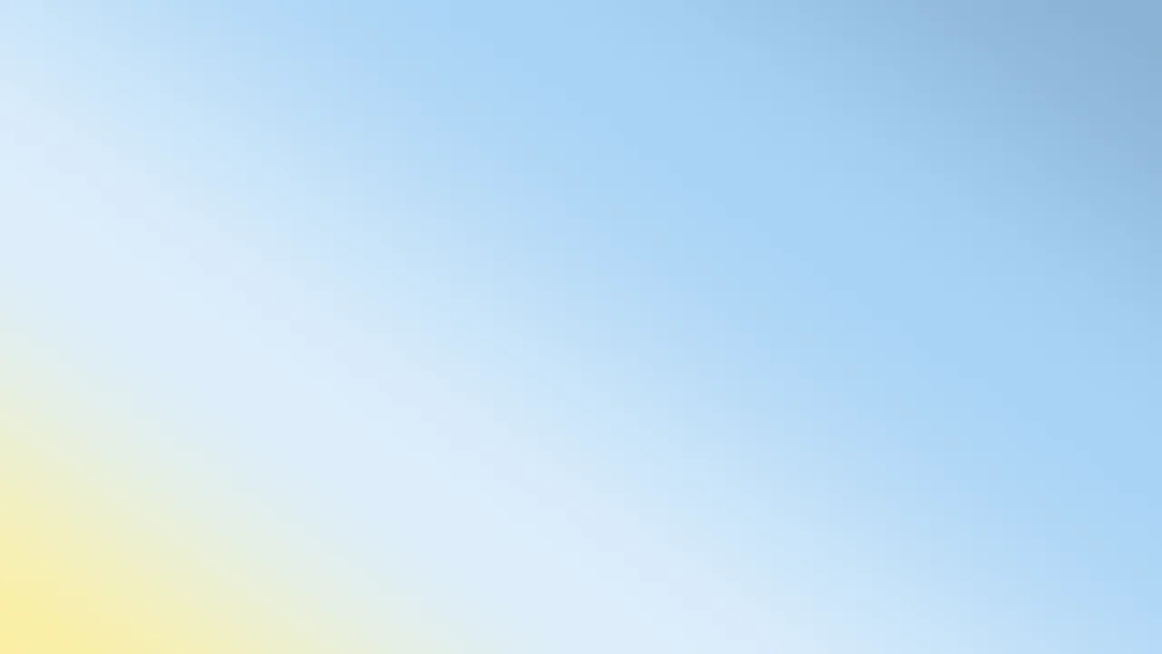 Light Blue and Pastel Yellow Diagonal Ombre Gradient desktop wallpaper in 4K