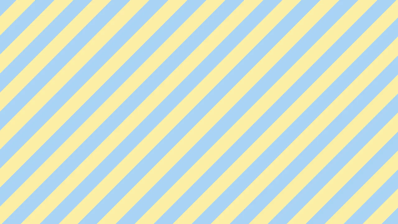 Light Blue and Pastel Yellow Diagonal Striped desktop wallpaper in 4K