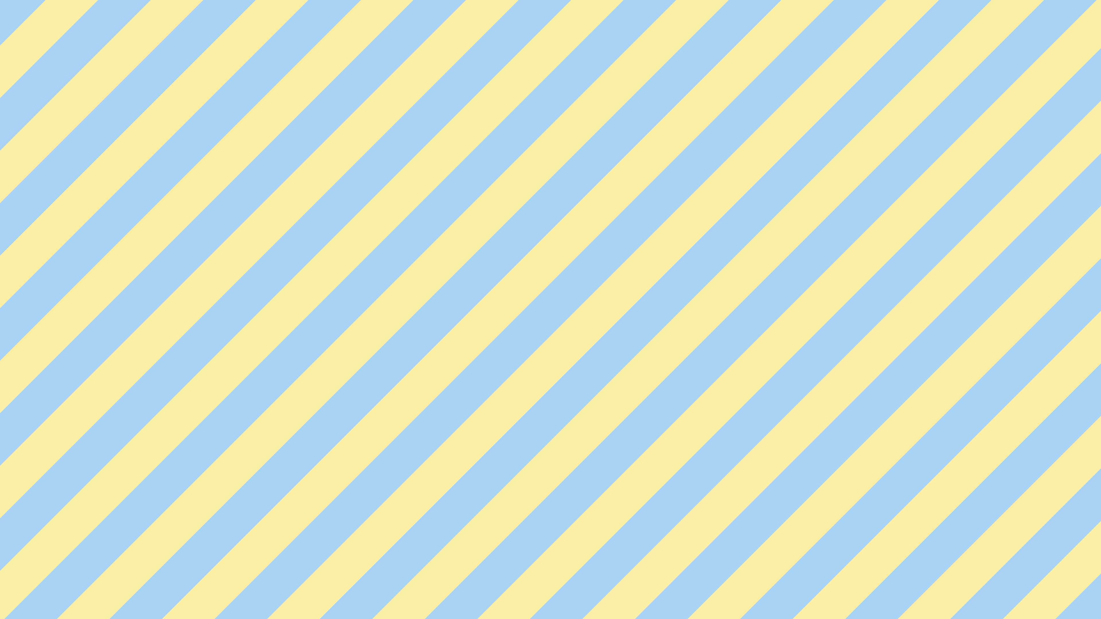 Light Blue and Pastel Yellow Diagonal Striped desktop wallpaper in 4K