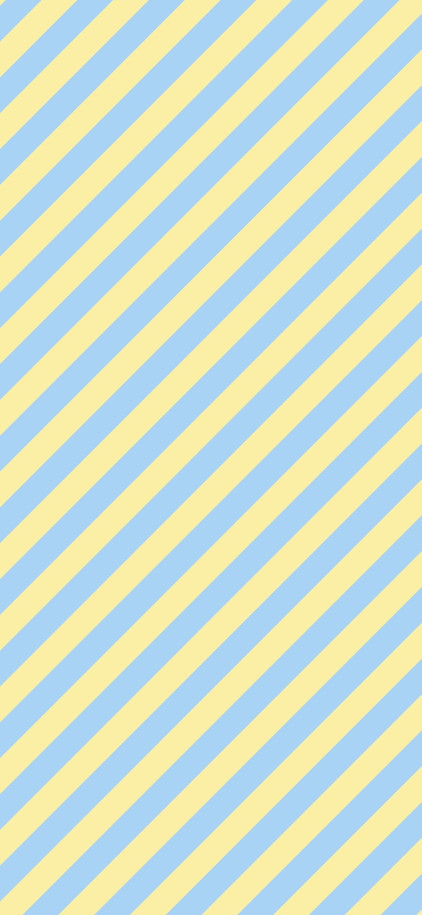 Light Blue and Pastel Yellow Diagonal Striped wallpaper for iPhone and Android