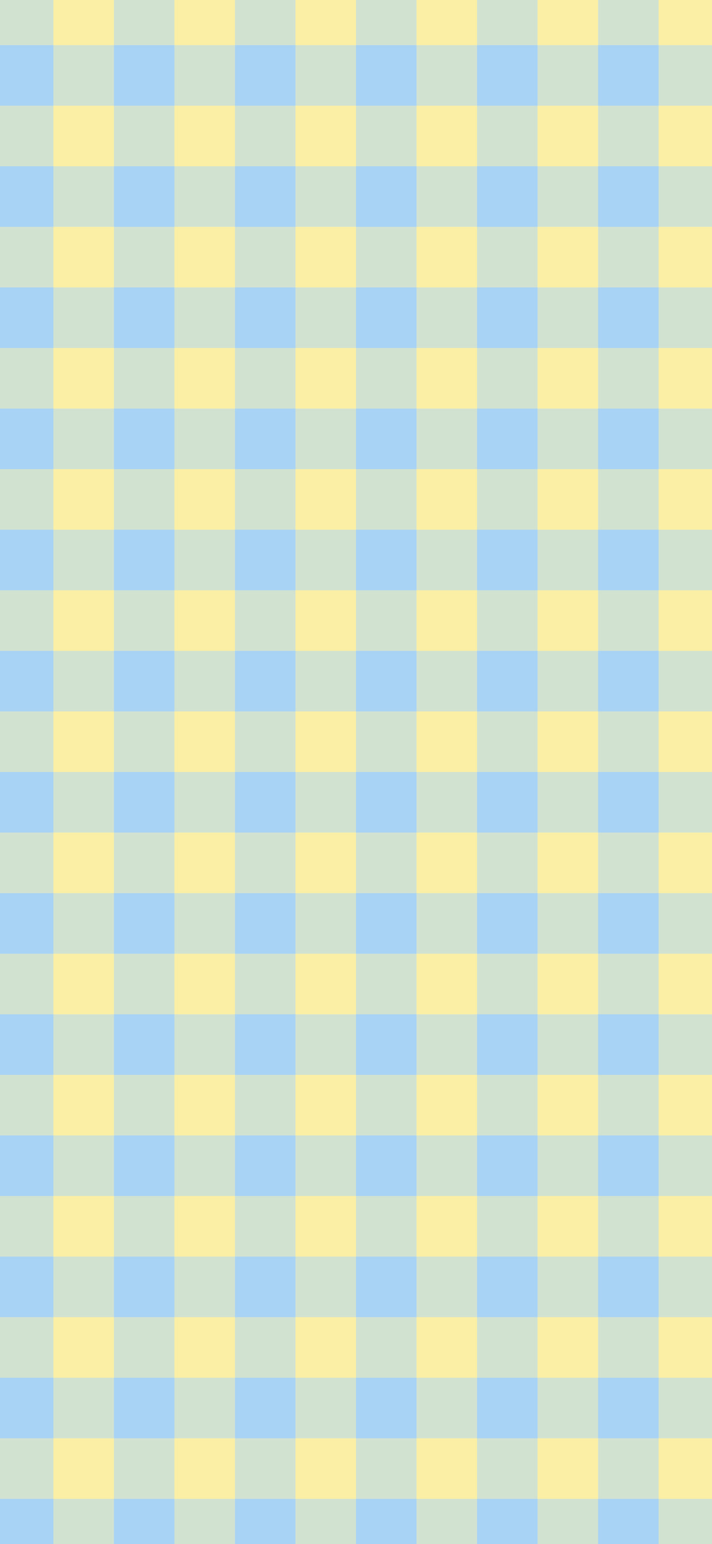 Light Blue and Pastel Yellow Gingham wallpaper for iPhone and Android