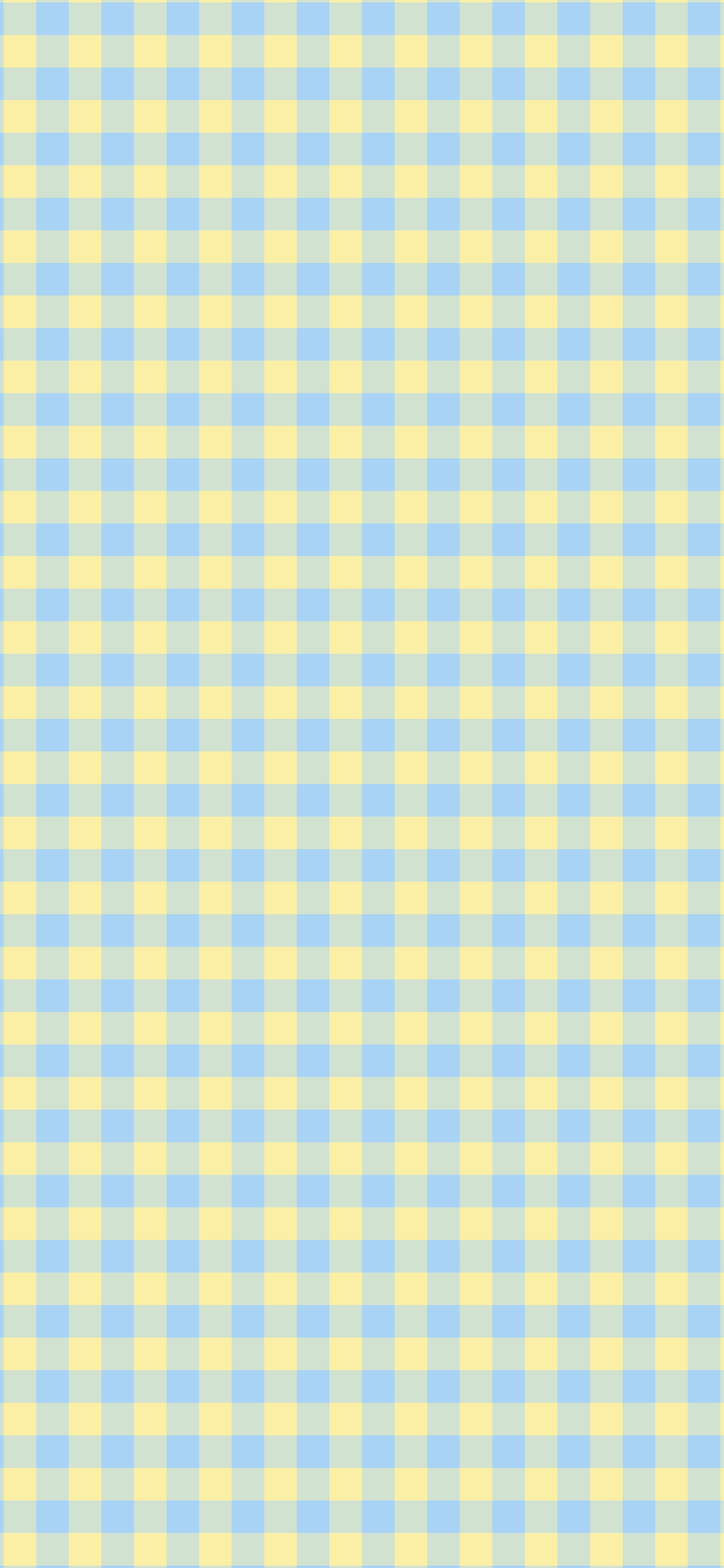 Light Blue and Pastel Yellow Mini Gingham wallpaper for iPhone and Android