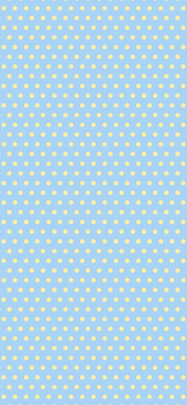 Light Blue and Pastel Yellow Mini Polka Dot wallpaper for iPhone and Android