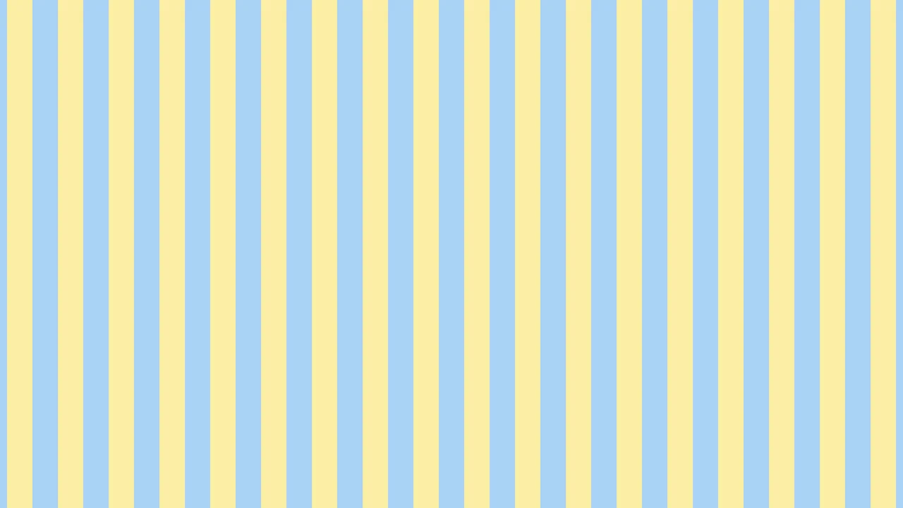 Light Blue and Pastel Yellow Striped desktop wallpaper in 4K