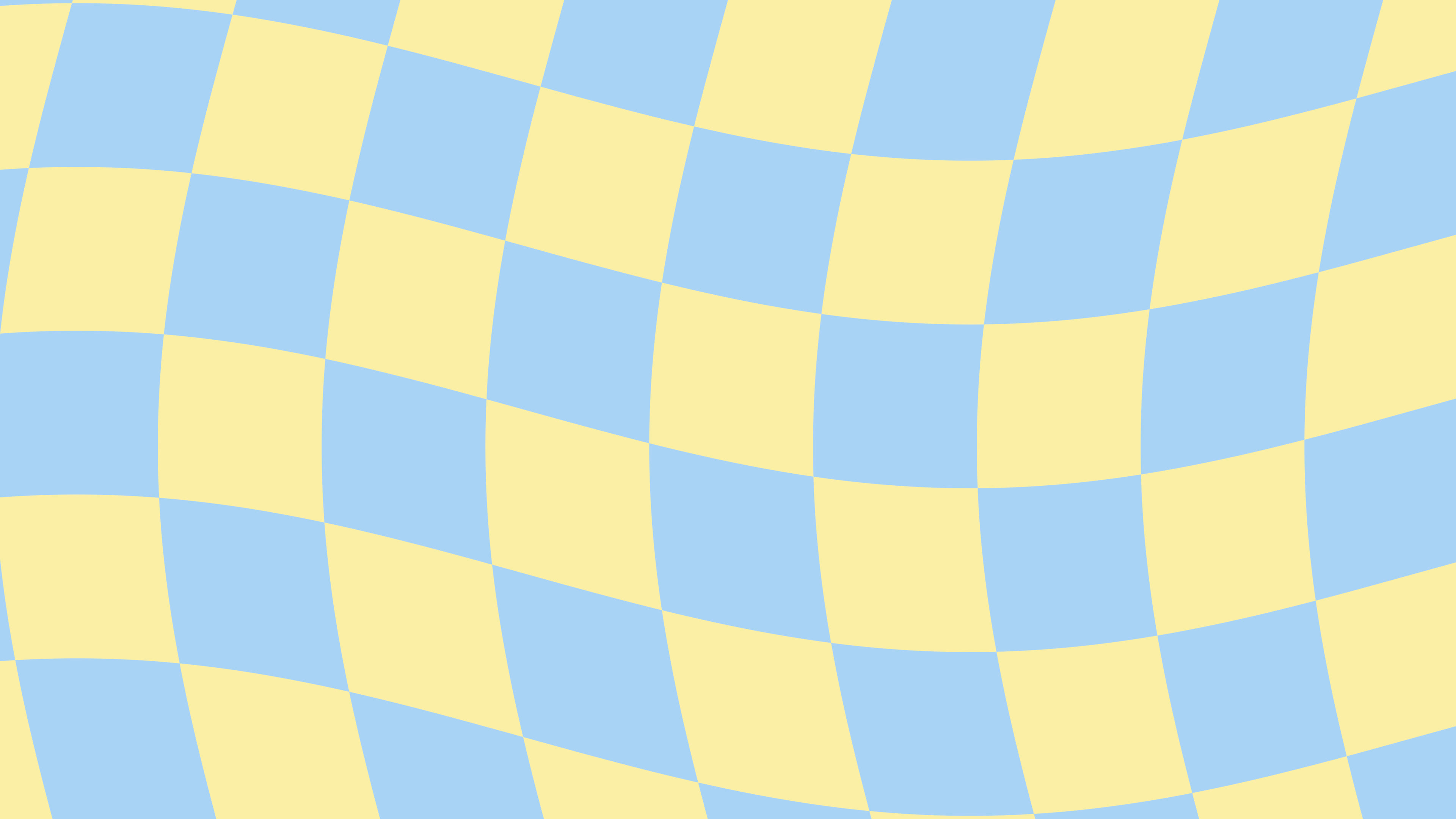 Light Blue and Pastel Yellow Wavy Checkered desktop wallpaper in 4K