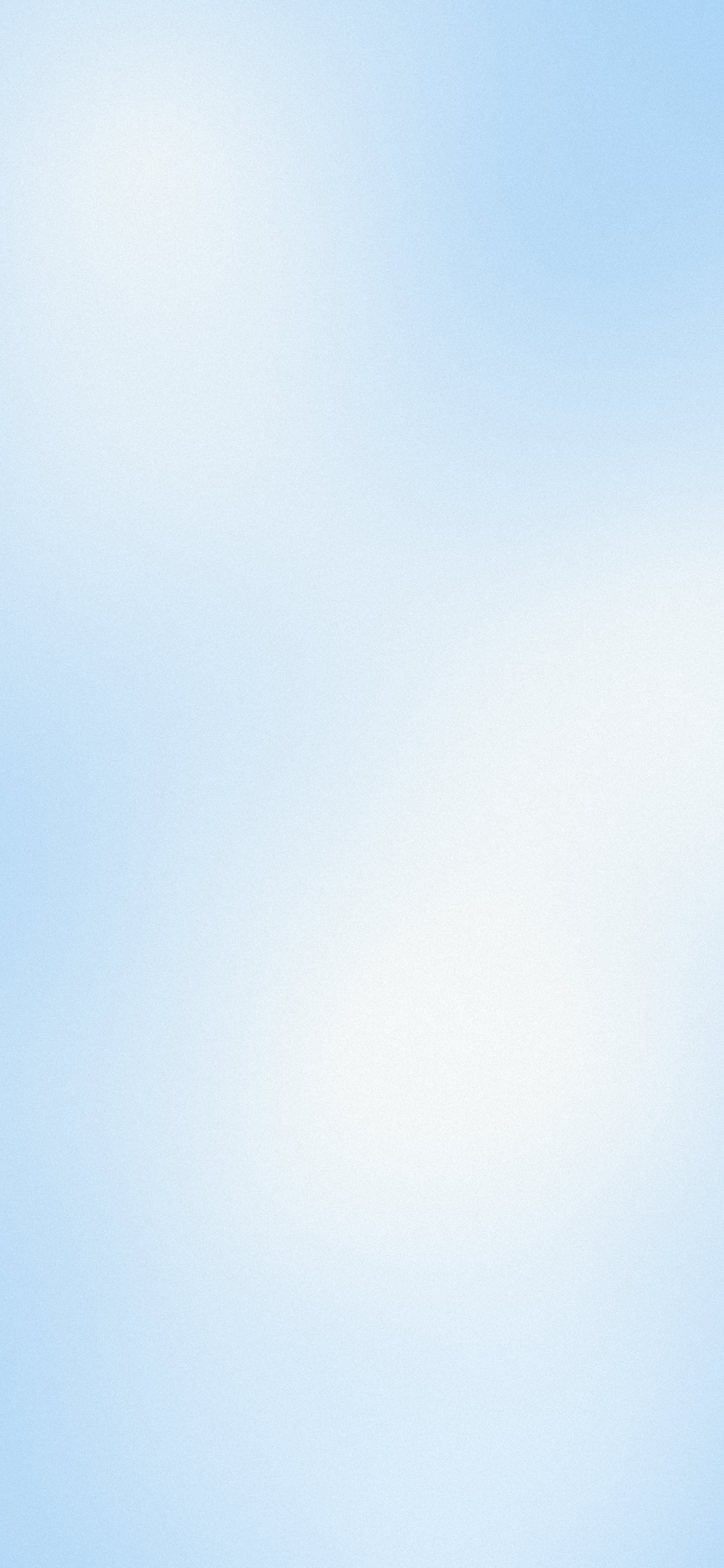 Light Blue and White Dreamy Aura Gradient wallpaper for iPhone and Android