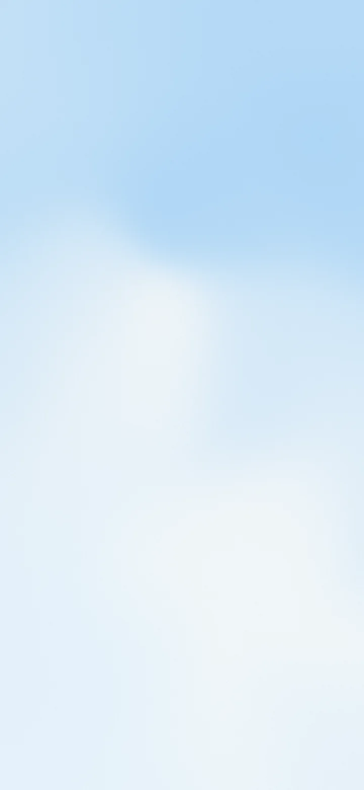 Light Blue and White Mesh Gradient wallpaper for iPhone and Android