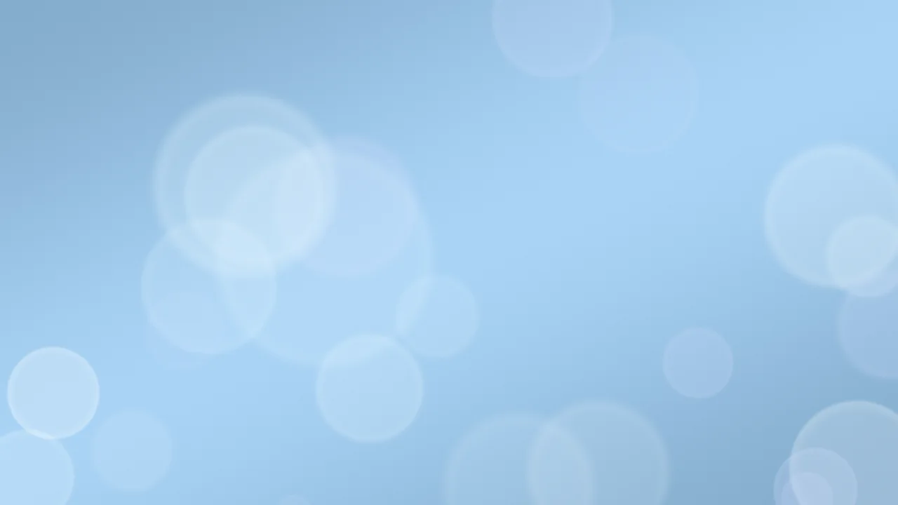 Light Blue Bokeh Lights desktop wallpaper in 4K