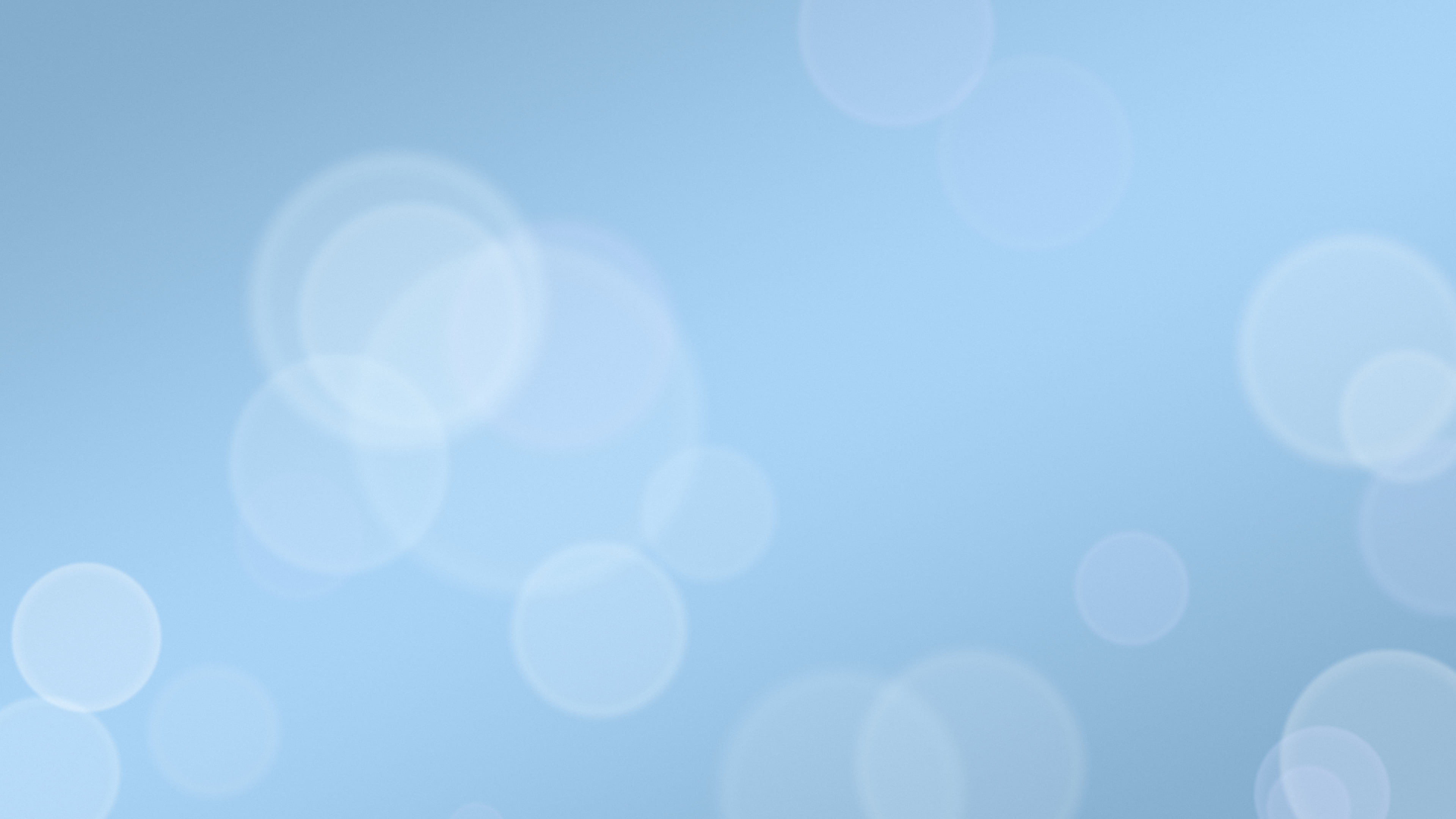 Light Blue Bokeh Lights desktop wallpaper in 4K