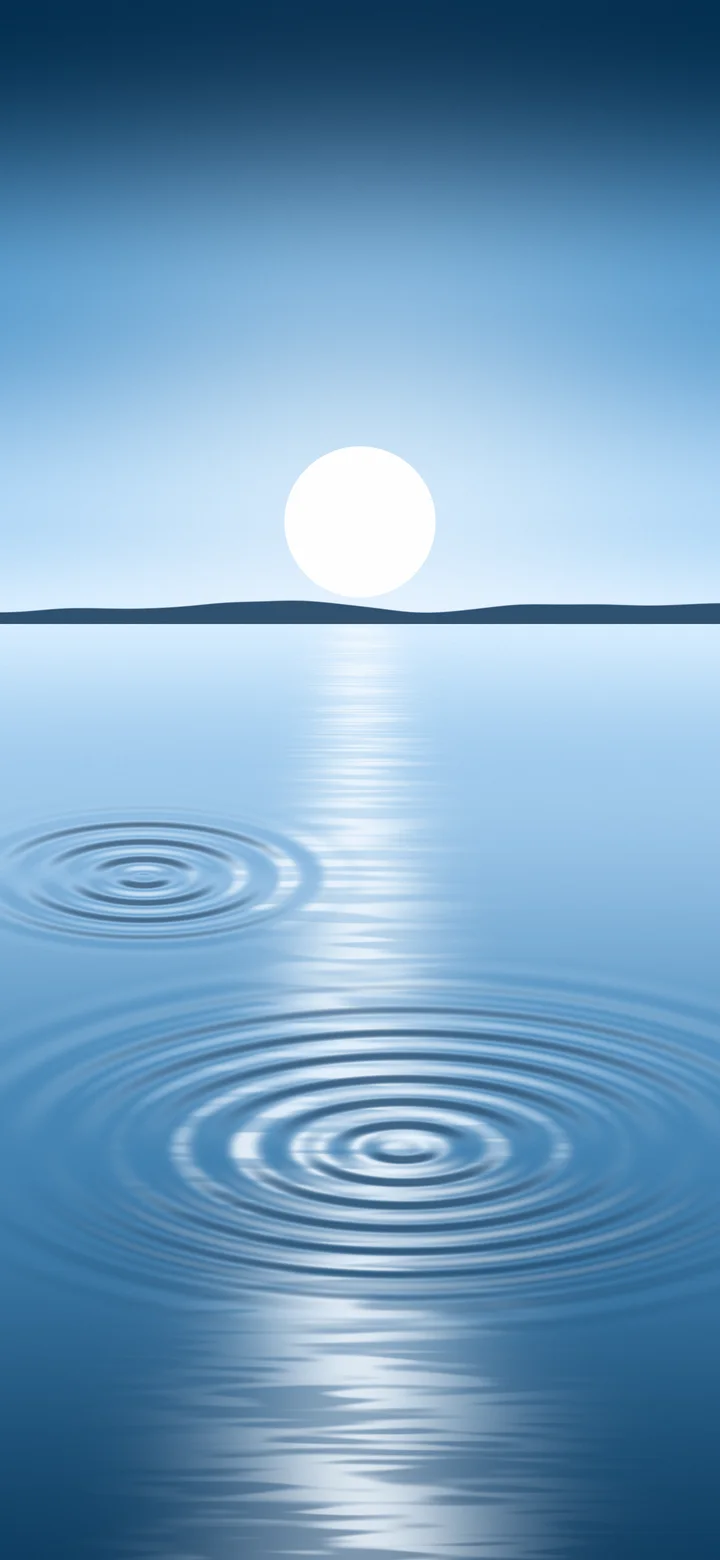 Light Blue Calm Water Ripples wallpaper for iPhone and Android