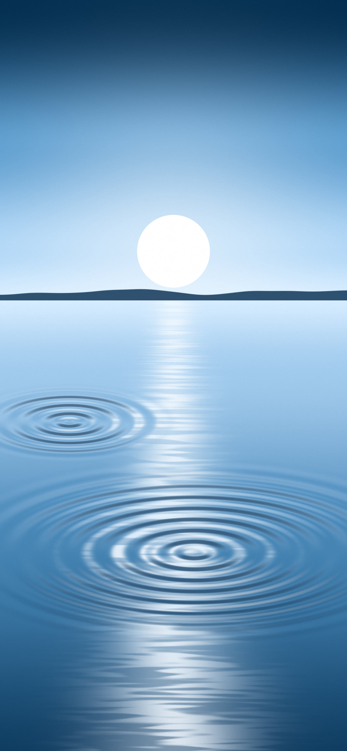 Light Blue Calm Water Ripples wallpaper for iPhone and Android