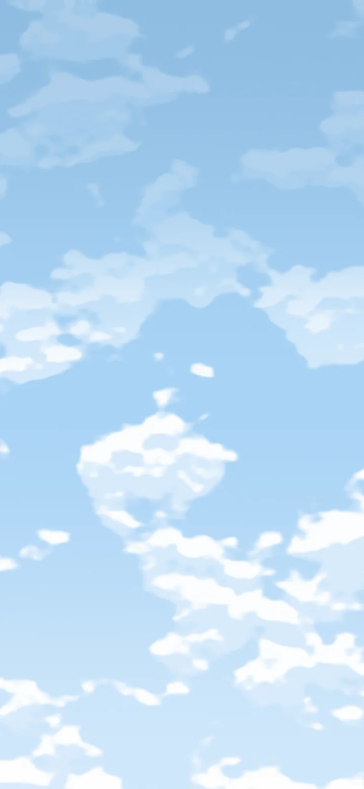 Light Blue Cloudy Sky wallpaper for iPhone and Android