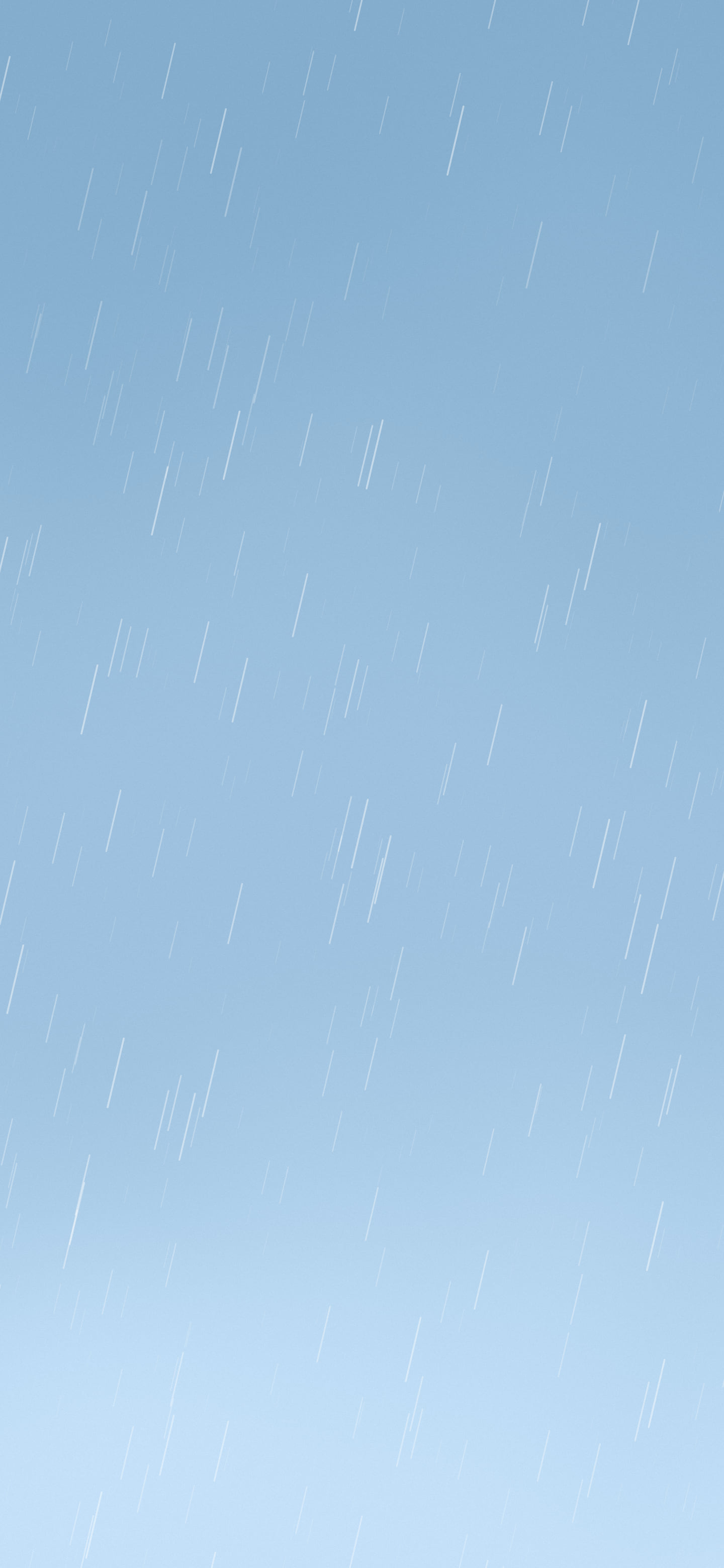 Light Blue Falling Rain wallpaper for iPhone and Android