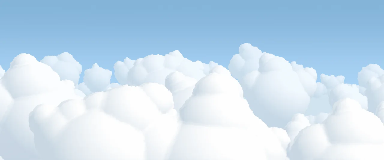 Light Blue Fluffy Clouds ultrawide wallpaper, 3440 × 1440