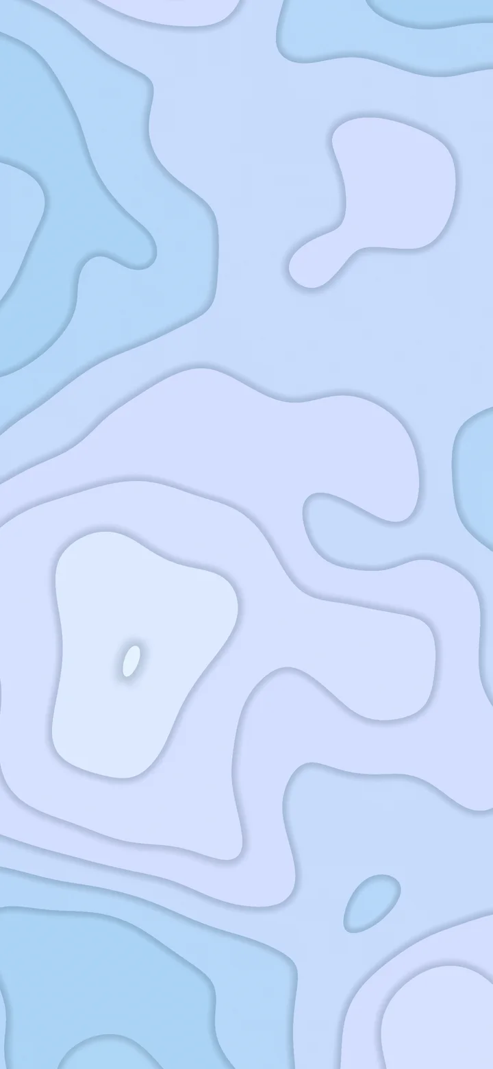 Light Blue Layered Topographic wallpaper for iPhone and Android