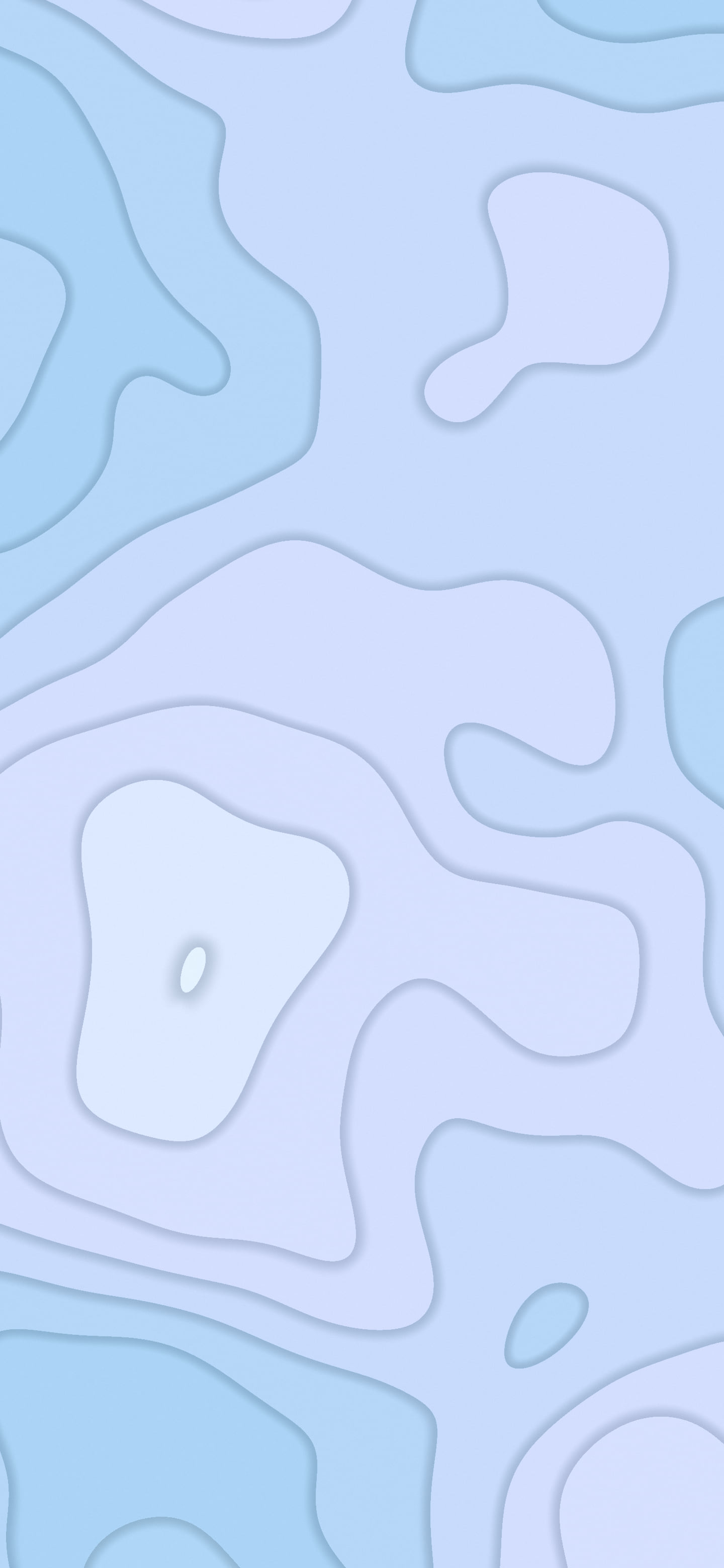 Light Blue Layered Topographic wallpaper for iPhone and Android