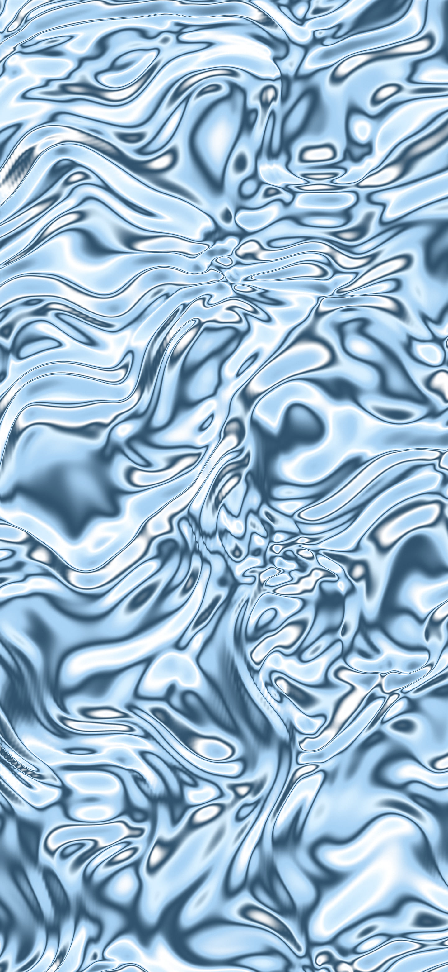 Light Blue Liquid Chrome wallpaper for iPhone and Android