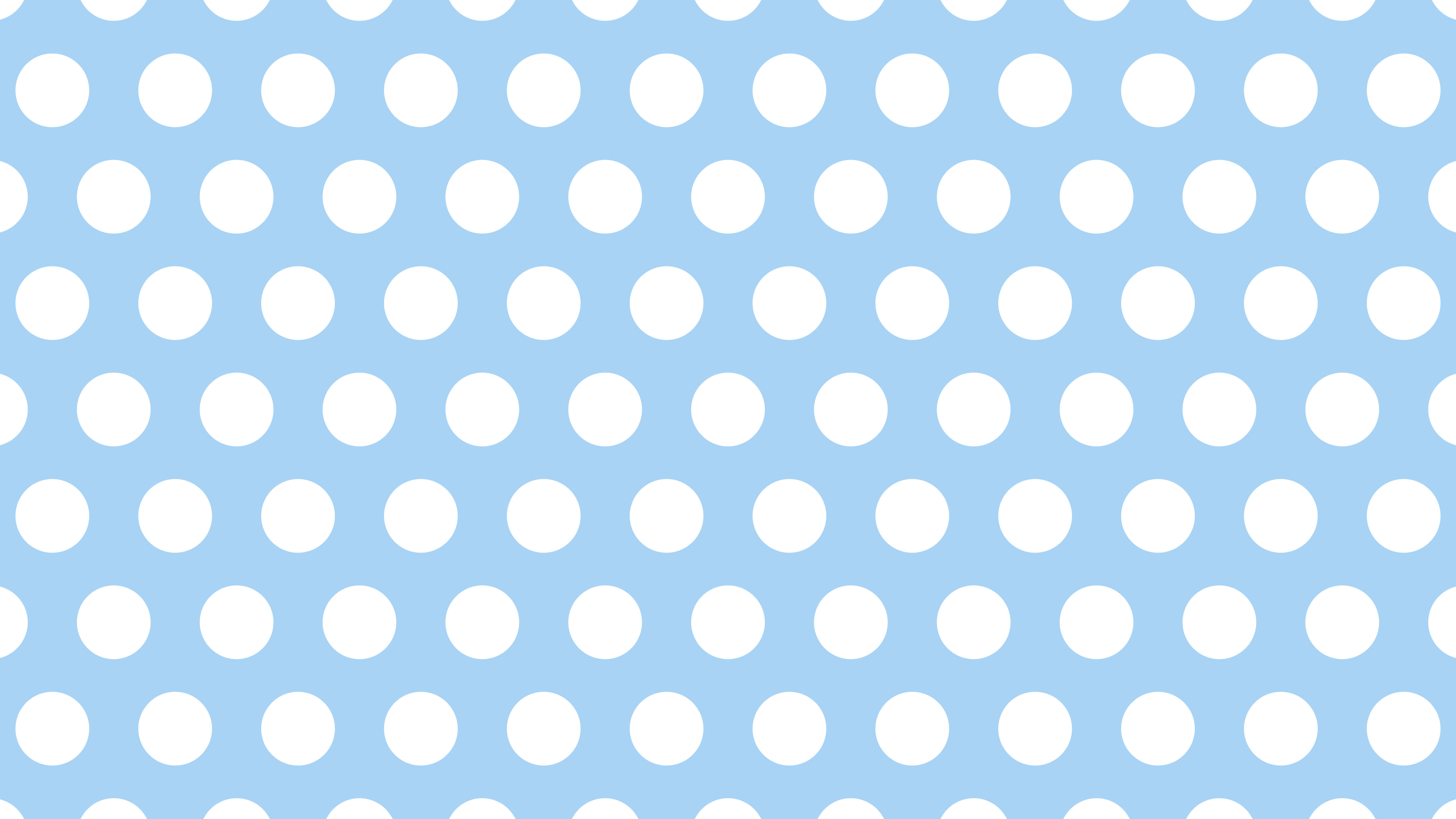 Light Blue Polka Dot desktop wallpaper in 4K