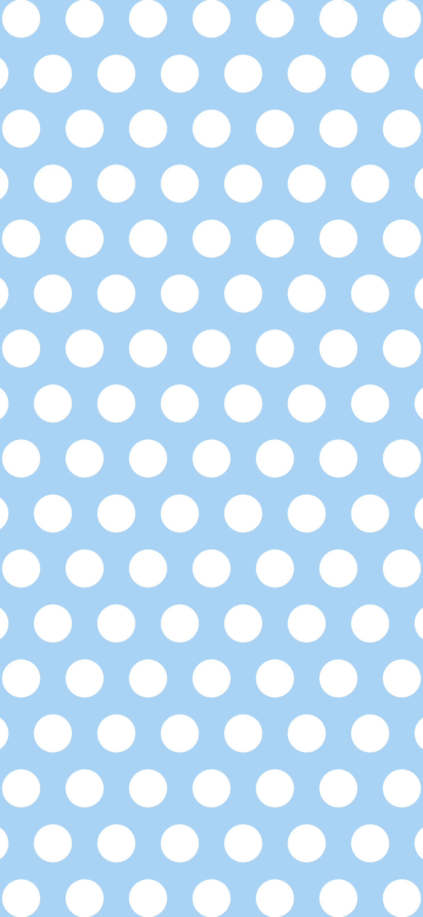Light Blue Polka Dot wallpaper for iPhone and Android