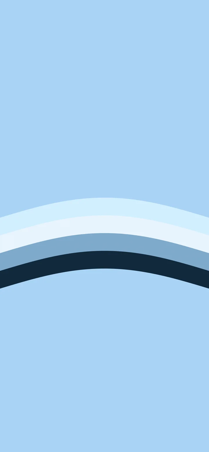 Light Blue Retro Stripe wallpaper for iPhone and Android