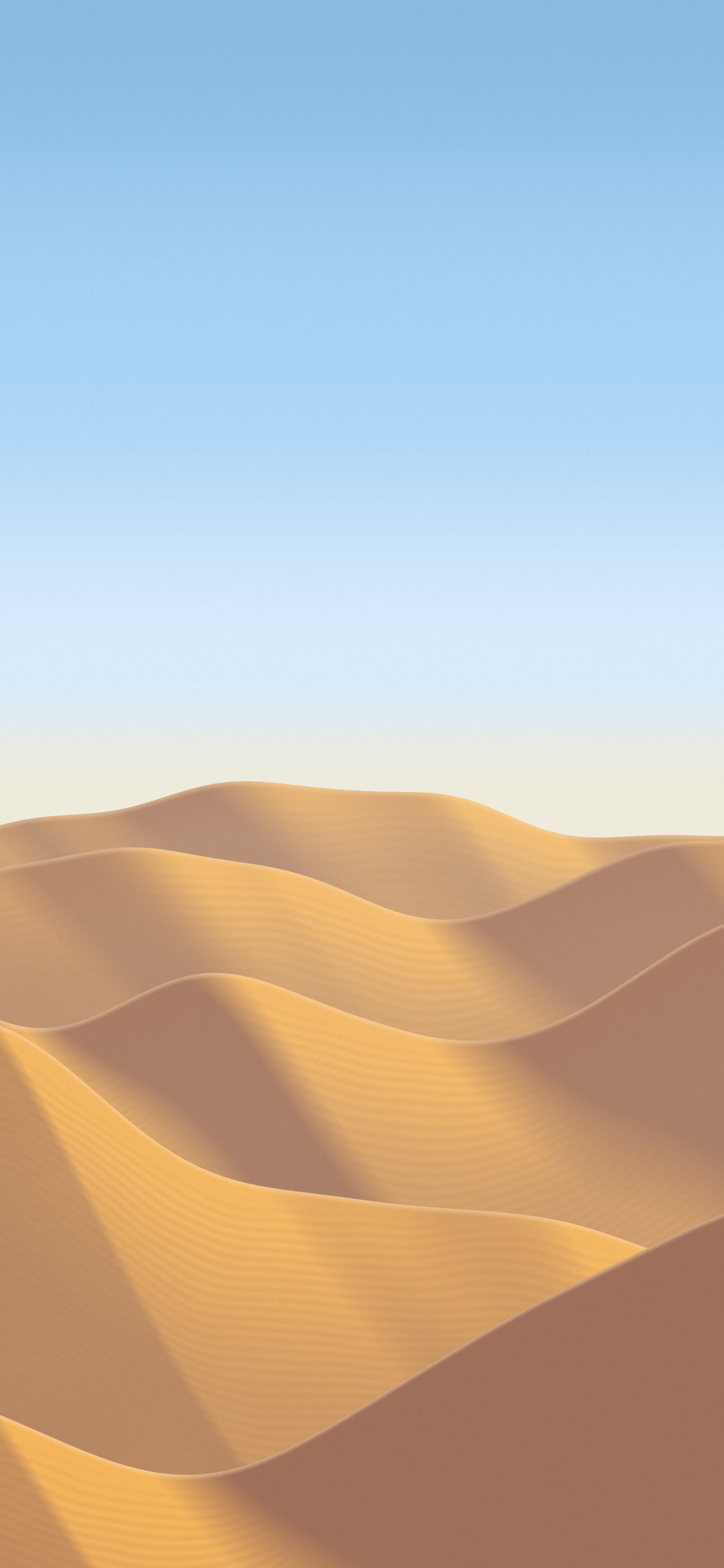 Light Blue Sand Dunes wallpaper for iPhone and Android
