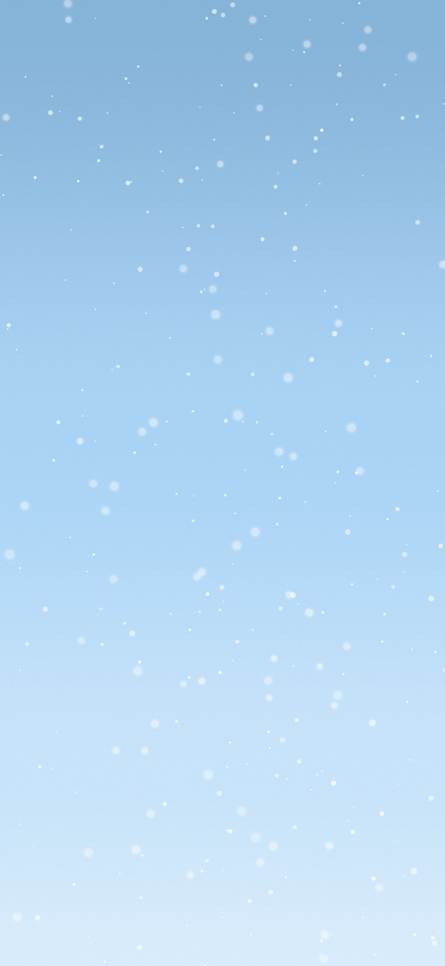 Light Blue Snowfall wallpaper for iPhone and Android