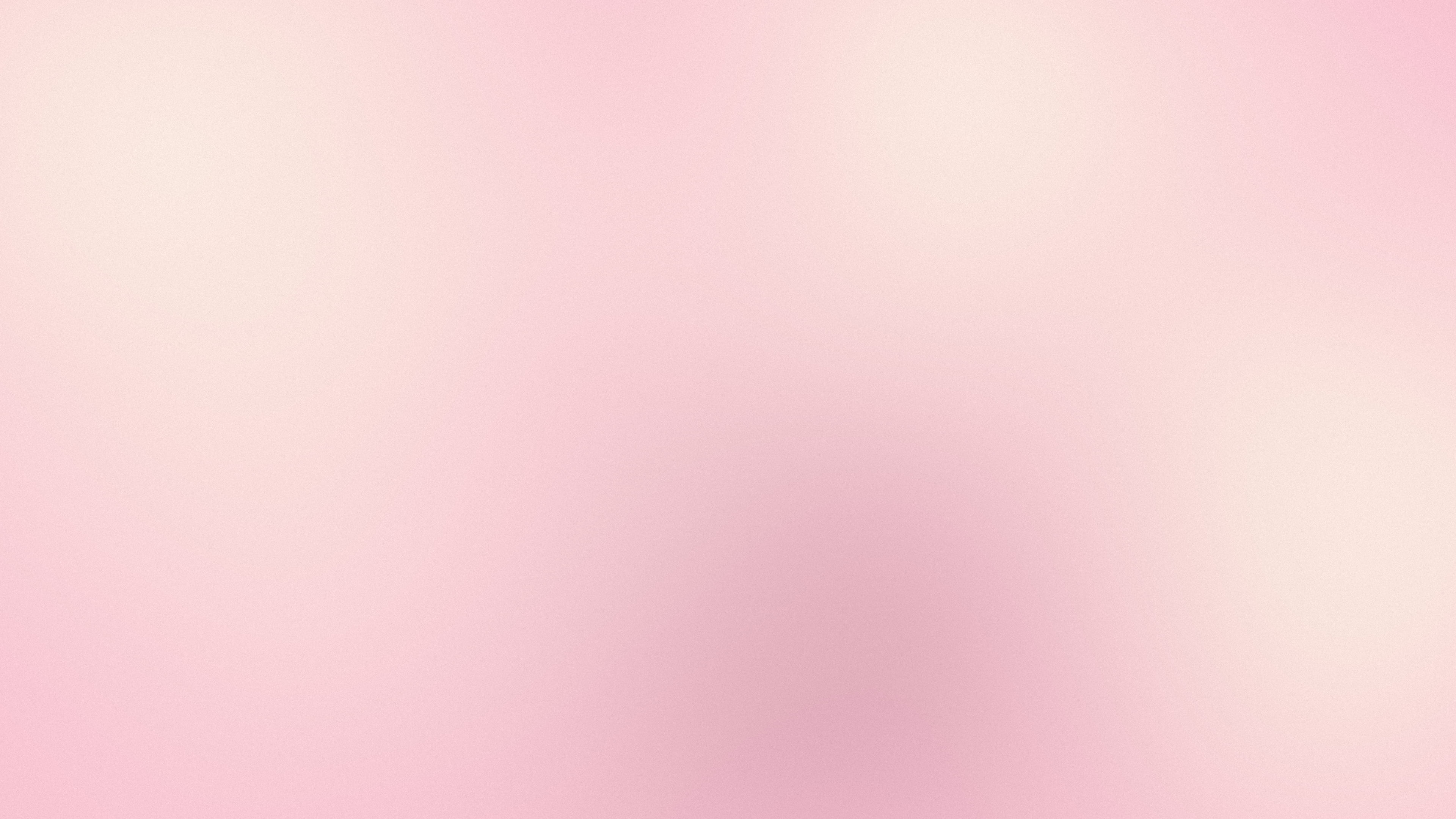 Light Pink and Cream Dreamy Aura Gradient desktop wallpaper in 4K