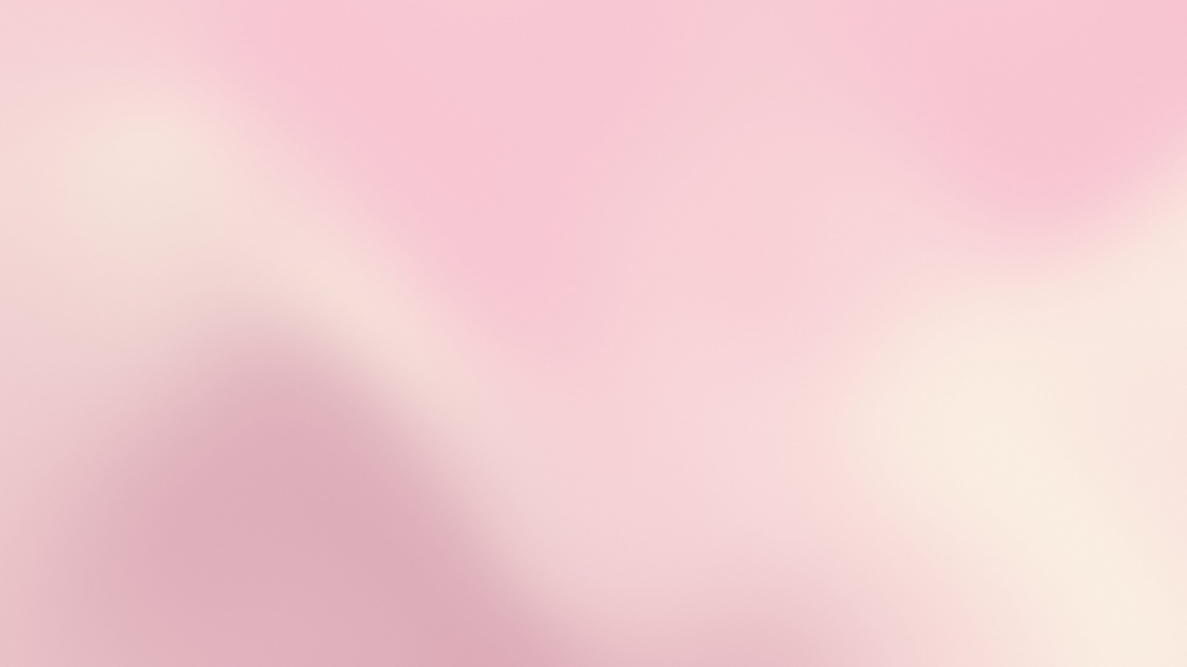 Light Pink and Cream Mesh Gradient desktop wallpaper in 4K