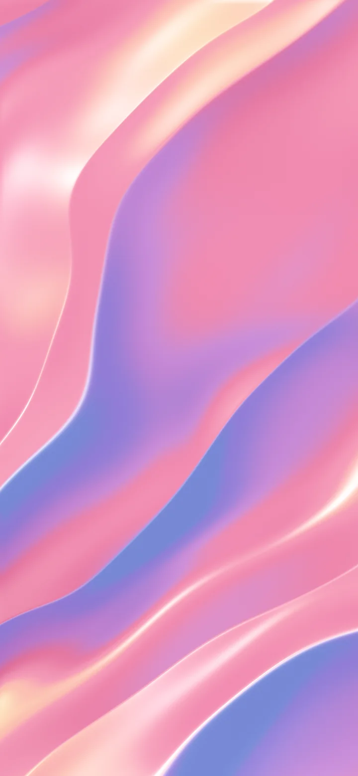 Light Pink Holographic Foil Folds wallpaper for iPhone and Android